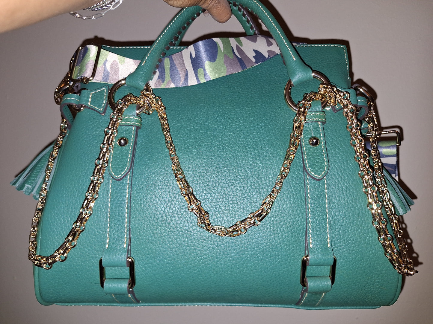 Dooney & Bourke Satchel - Kelly Green - NWT - (Sold As Pictured - Fully Dressed) (Price Includes Shipping)