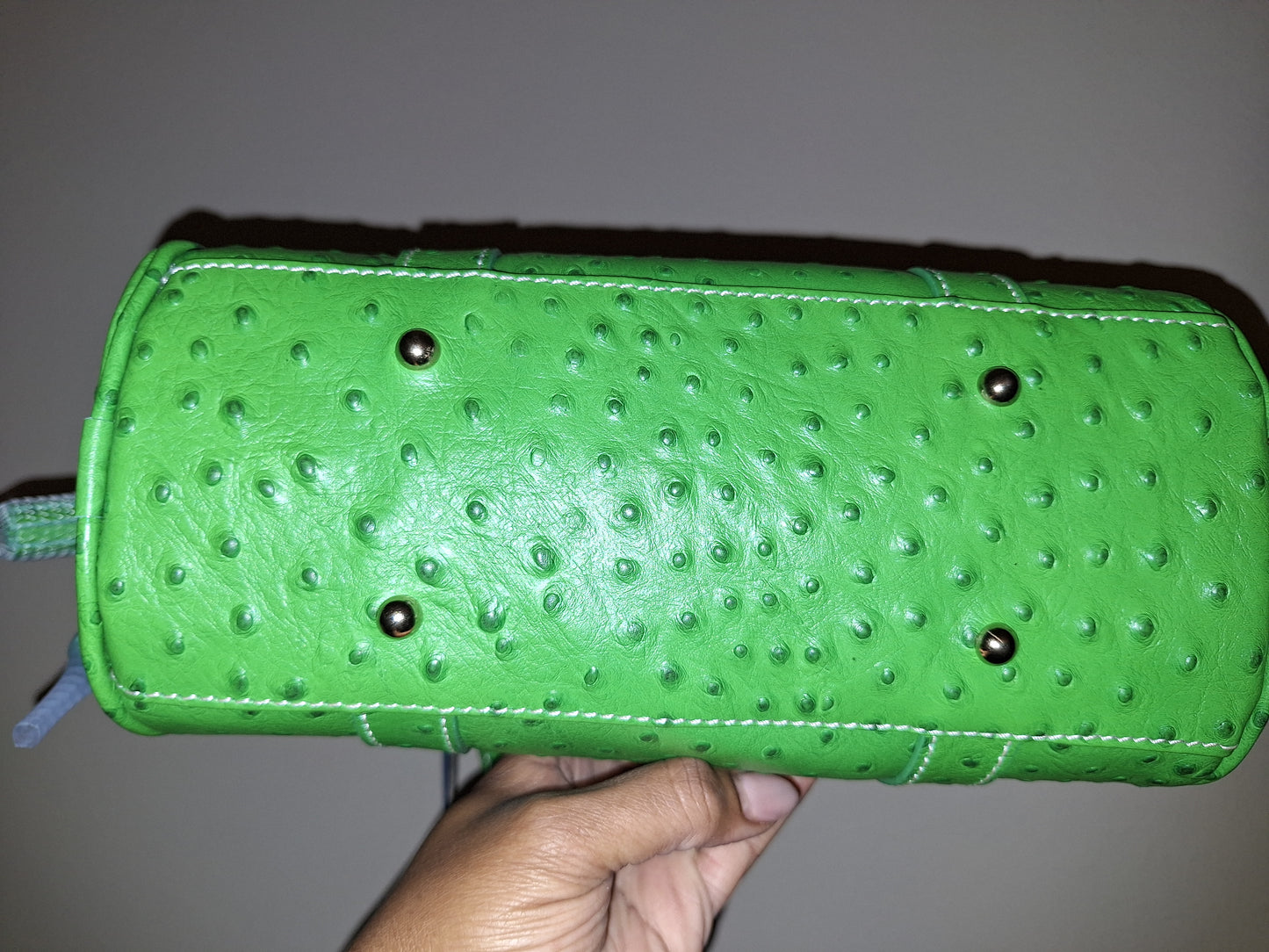 Dooney & Bourke Kelly Green Ostrich Satchel - NWT (Price Includes Shipping)