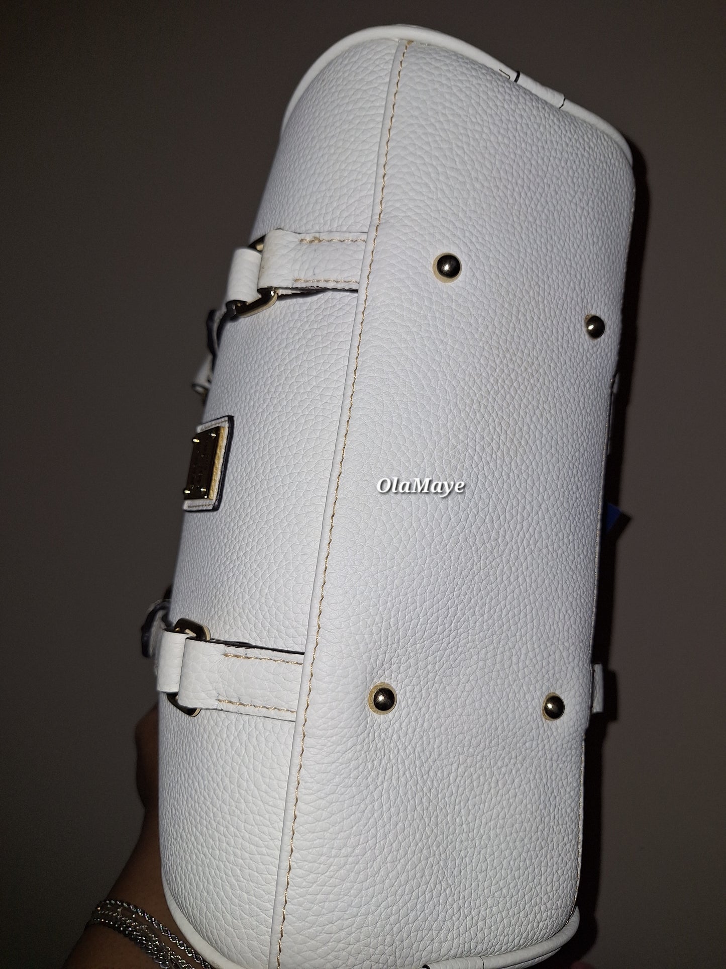 Dooney & Bourke Leather Satchel - Bone/Off White - NWT (Price Includes Shipping)