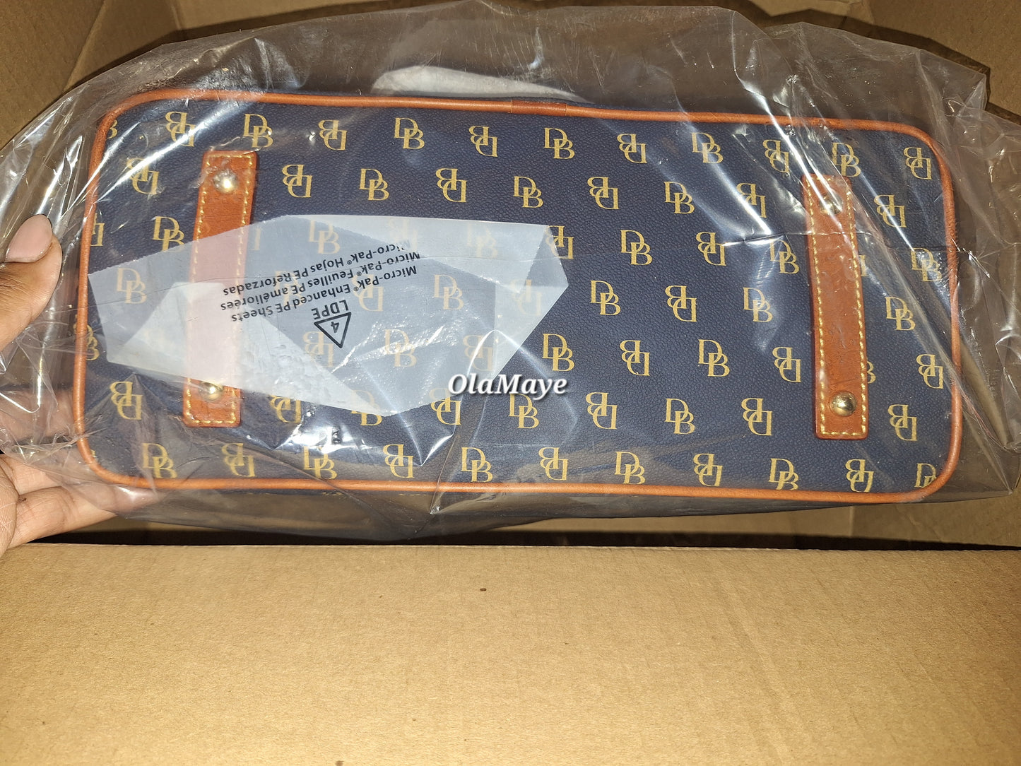 Dooney & Bourke Bundle - Ivy Gretta Large Shoulder Bag & Navy Gretta Wren Tote - Both NWT (Price Includes Shipping)