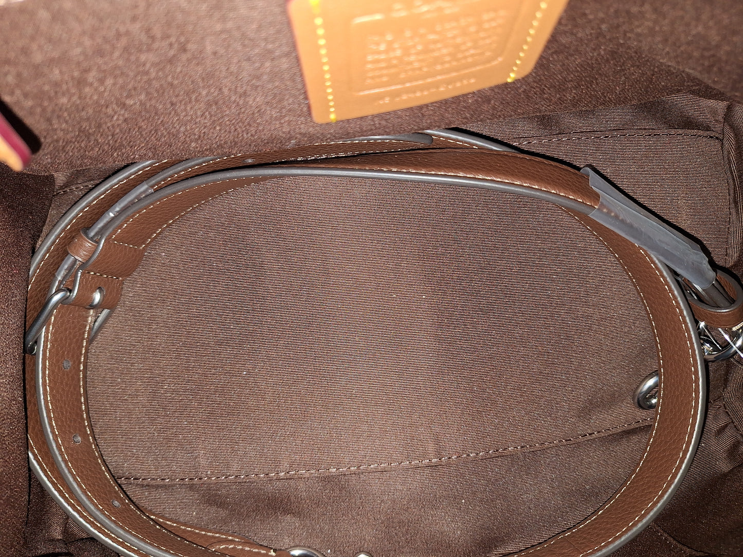 Coach Large Rowan Maple - EUC (Price Includes Shipping)