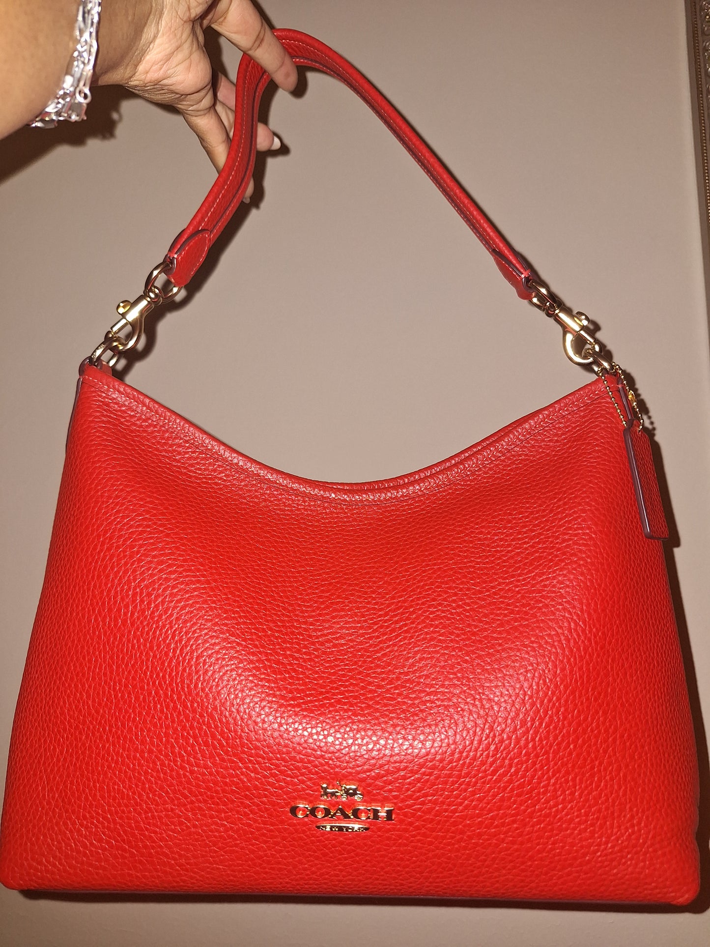 Coach Laurel - Bold Red - NWT (Price Includes Shipping)