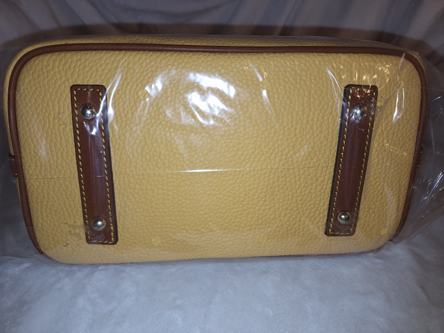 Dooney & Bourke Pebble Leather Top Handle Tote - Dandelion - NWT (Price Includes Shipping)