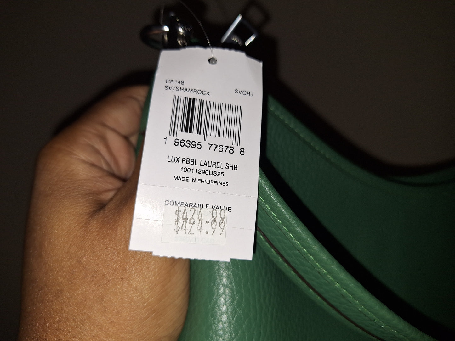 Coach Laurel - Shamrock - NWT (Price Includes Shipping)