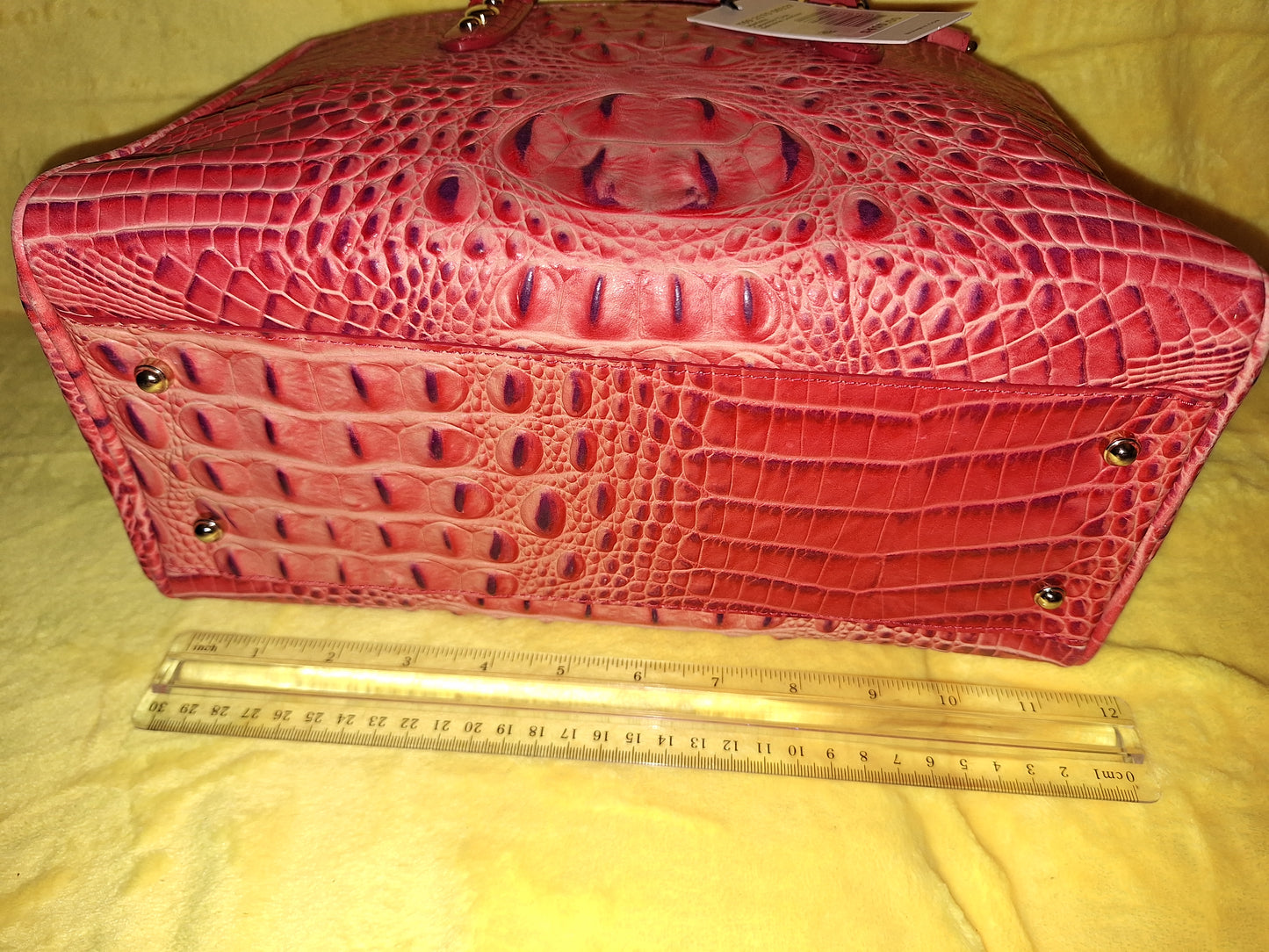BRAHMIN Marissa Satchel - Cayenne Taos - NWT (Price Includes Shipping)