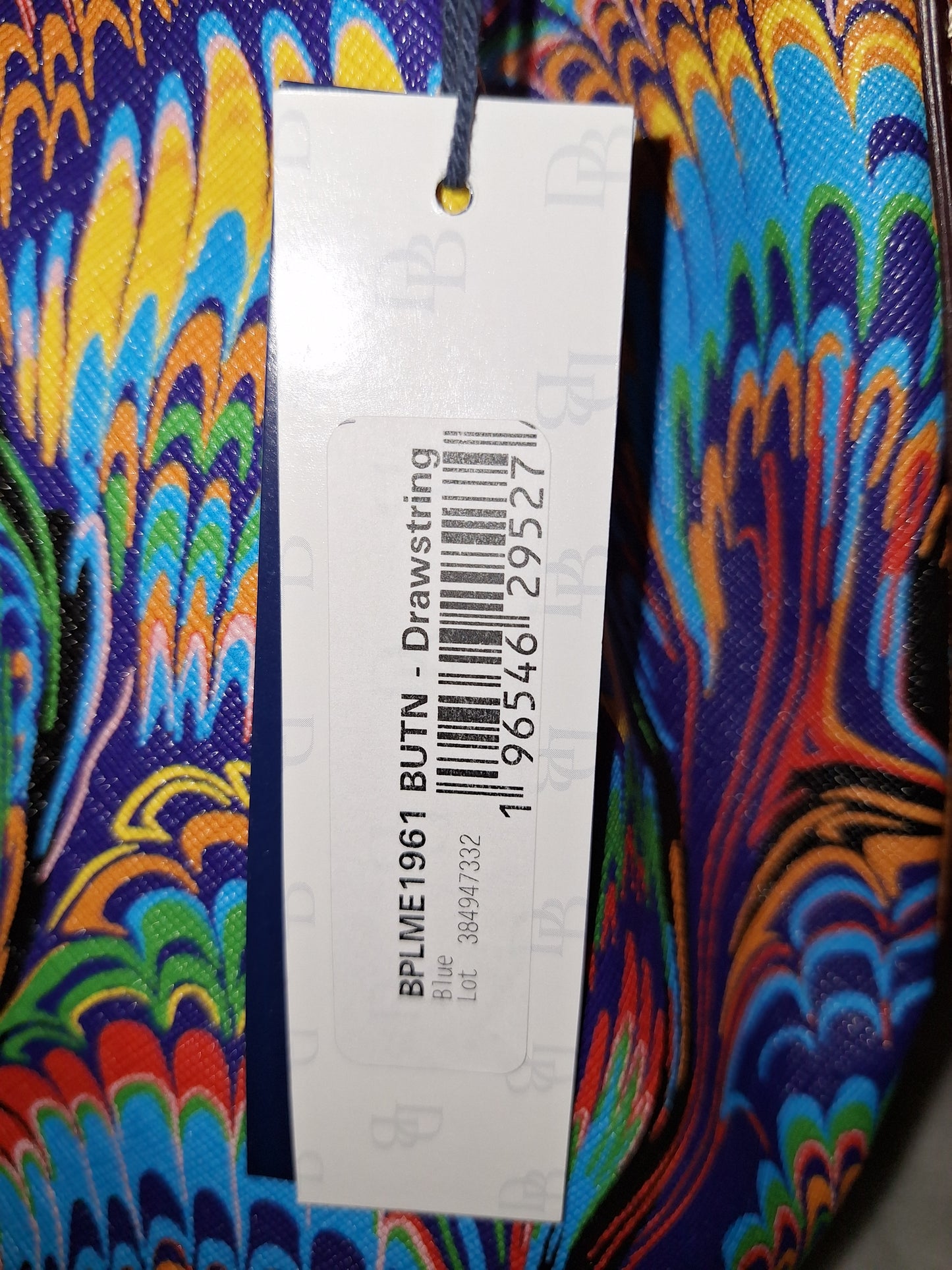 Dooney & Bourke Plumes Drawstring Bag - Blue - NWT (Price Includes Shipping)