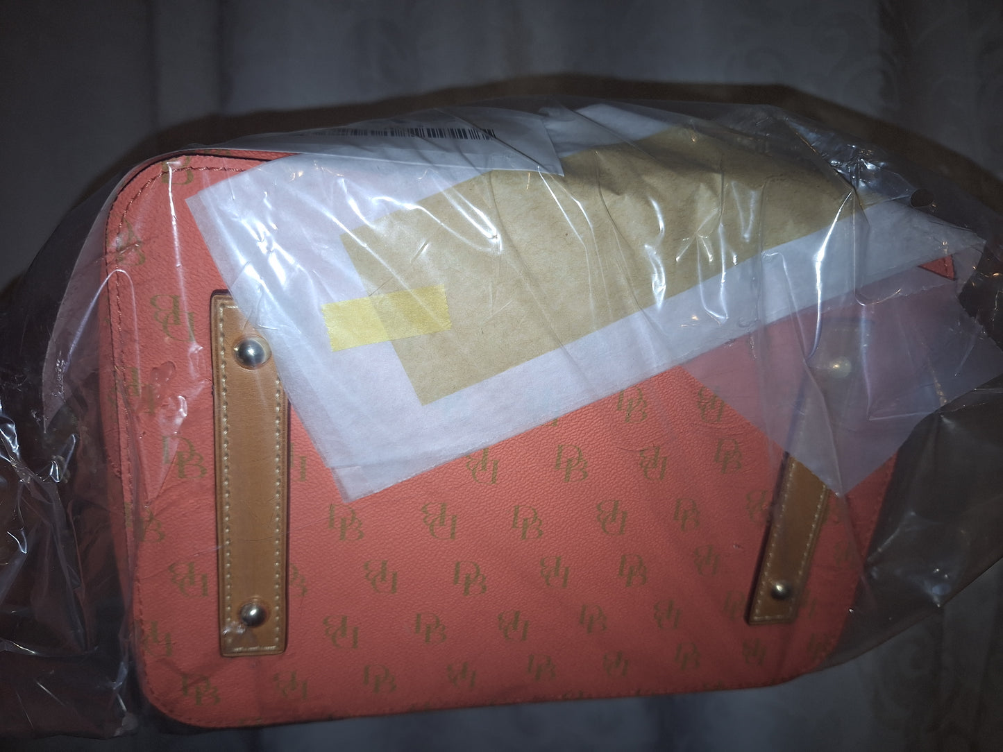 Dooney & Bourke Tasha Drawstring Bag Coral Gretta - NWT (Price Includes Shipping)