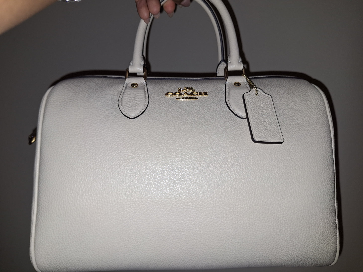 Coach Large Rowan - Ivory - NWT (Price Includes Shipping)
