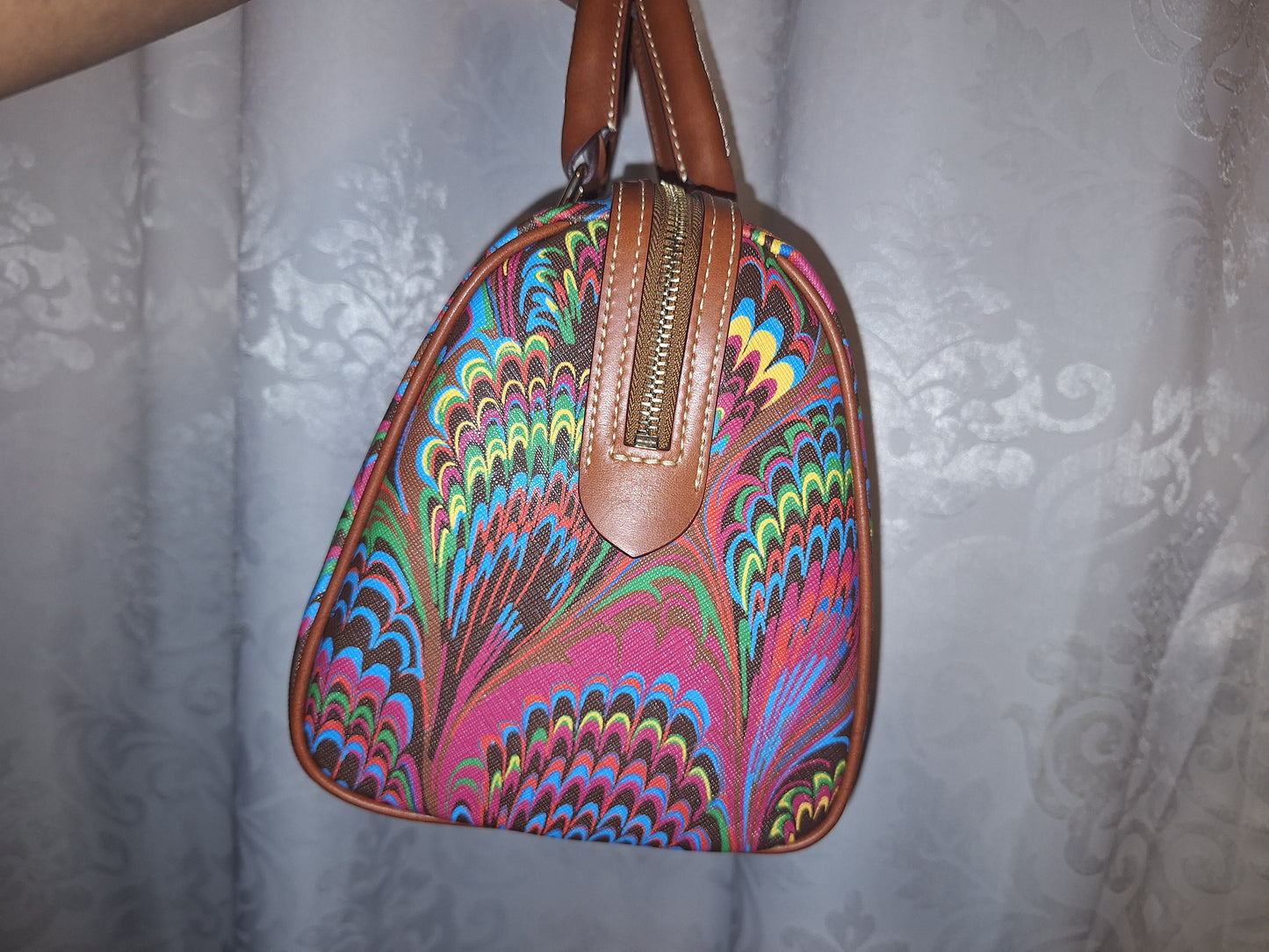 Dooney & Bourke Plumes Barrel Satchel - NWT (Price Includes Shipping)