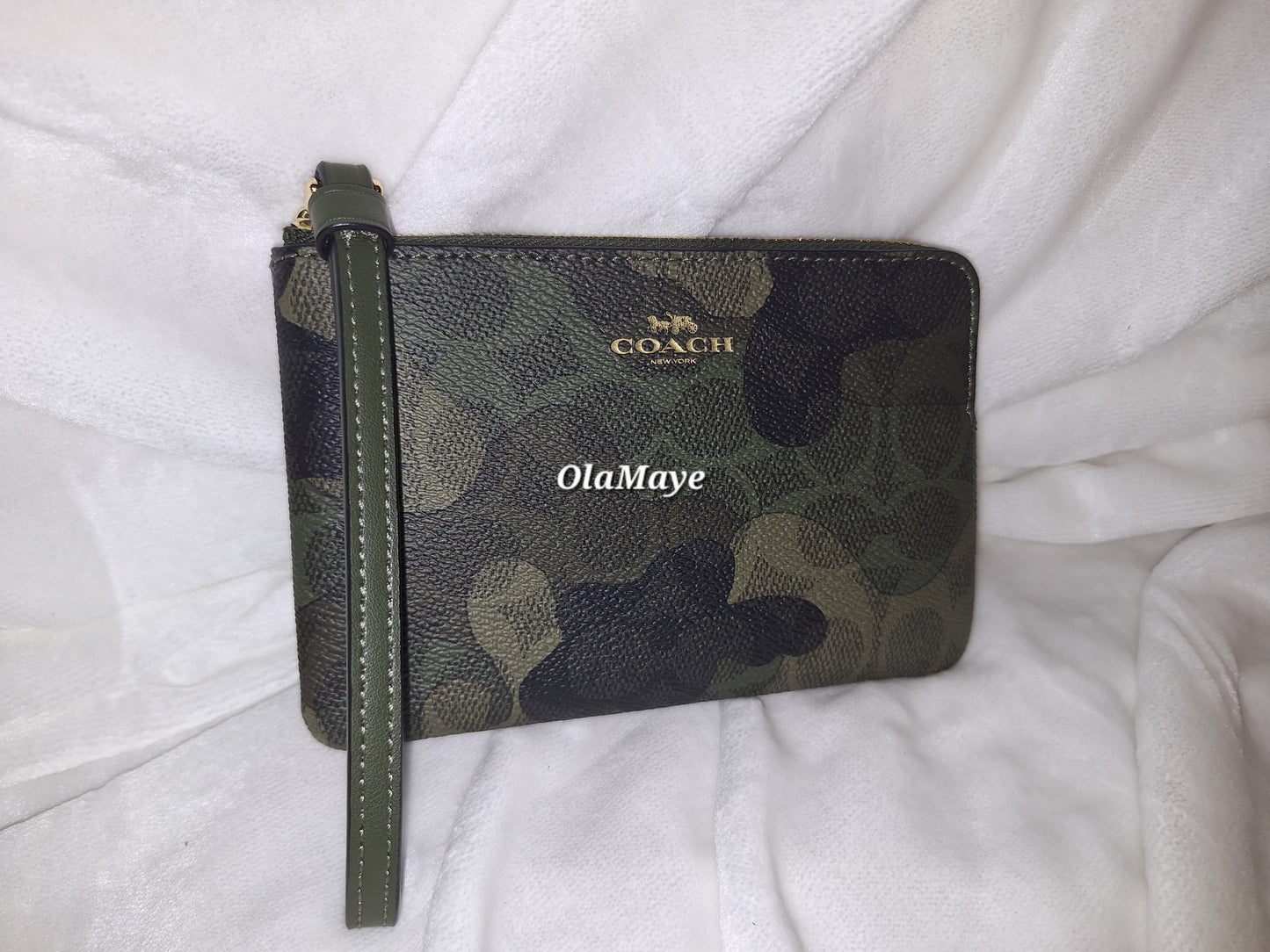 Coach Camouflage Bundle - Rowan (EUC), Corner Zip (NWT), Long Zip Wallet (NWT) (Price Includes Shipping)