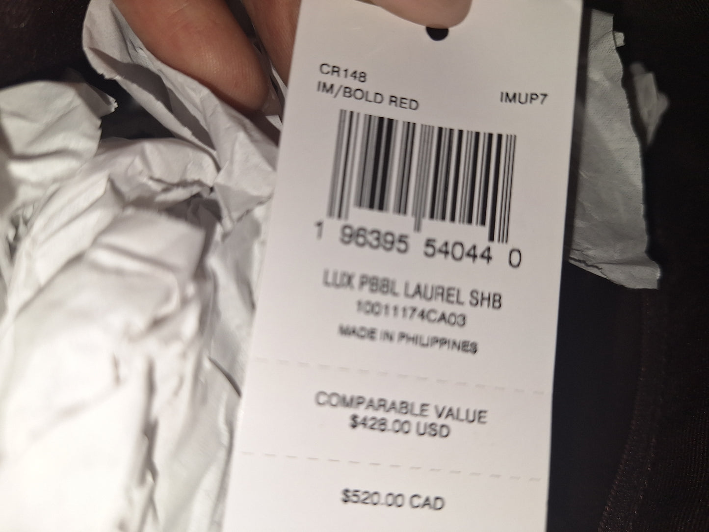 Coach Laurel - Bold Red - NWT (Price Includes Shipping)