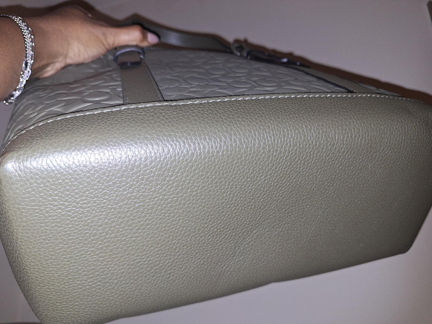 Coach Warner Signature Leather Tote - Olive - NWT (Price Includes Shipping)