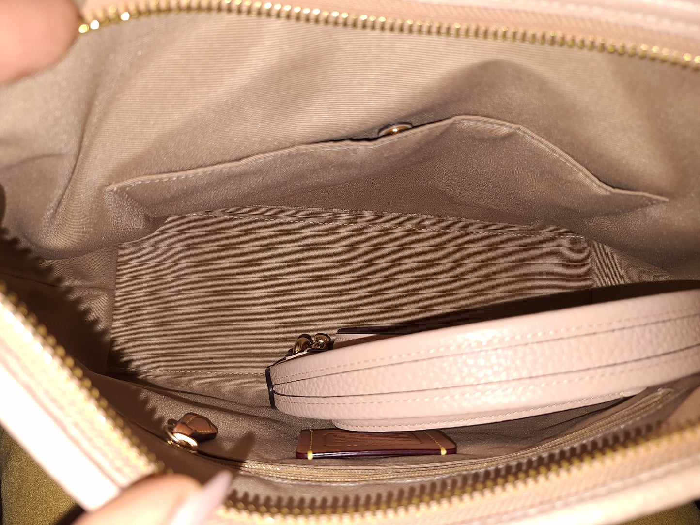 Coach Laurel - Cream/Tan - NWT (Price Includes Shipping)