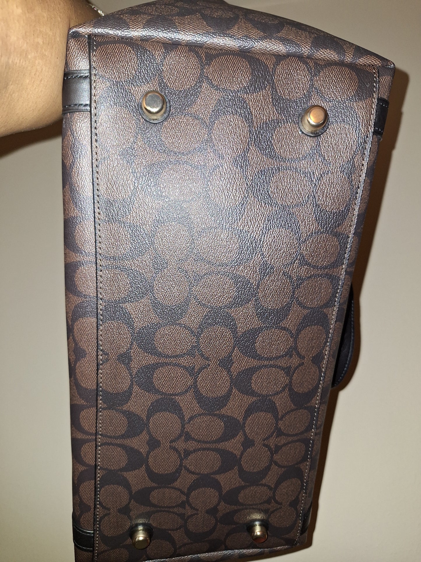 Coach Baby Bag Tote - Walnut/Black - NWT (Price Includes Shipping)