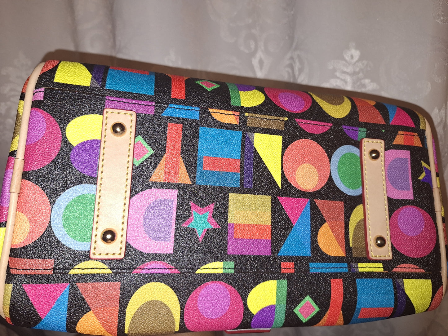 Dooney & Bourke Art Deco Barrel Satchel - Black - NWT (Price Includes Shipping)