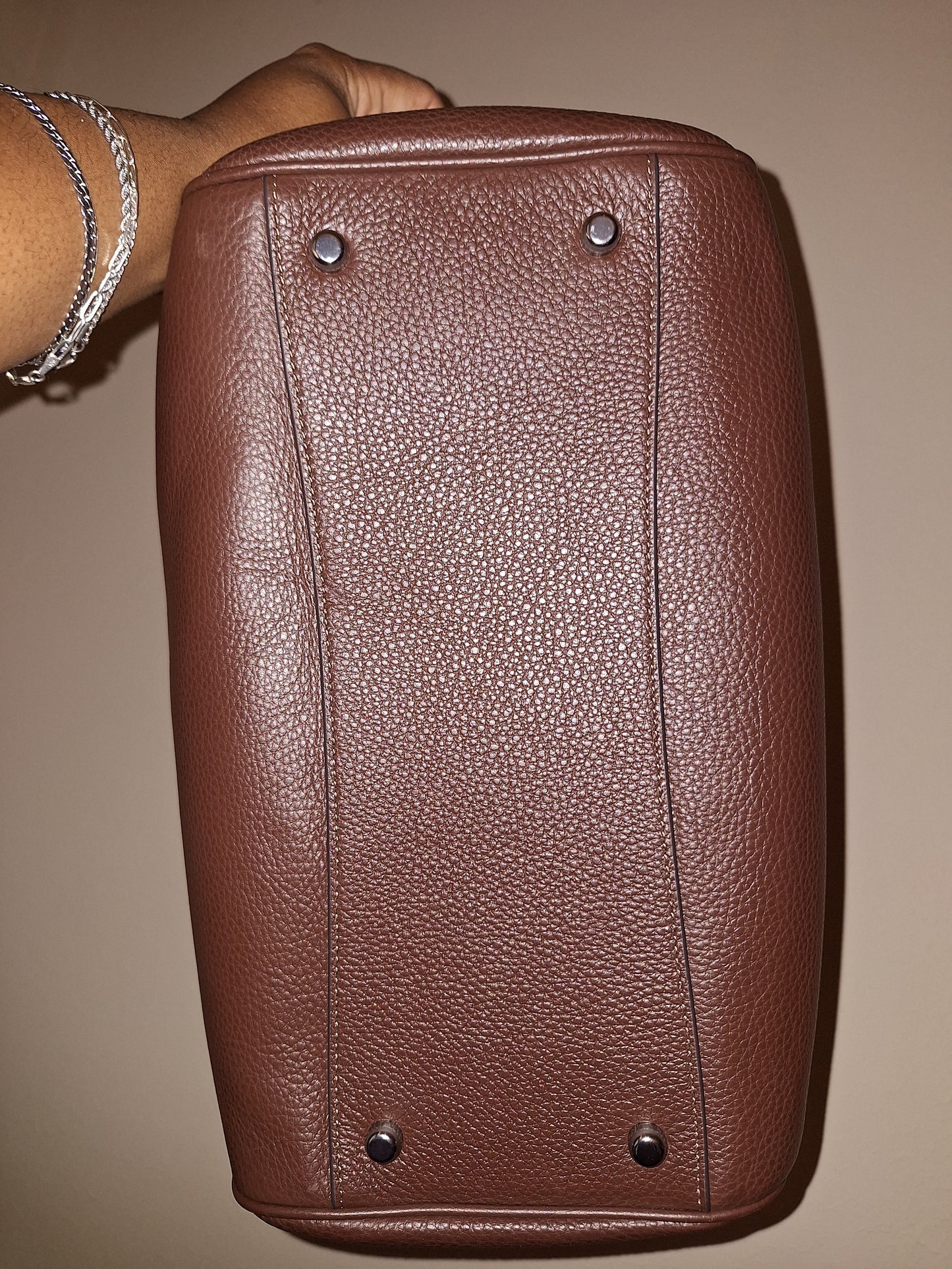 Coach Large Rowan Maple - EUC (Price Includes Shipping)