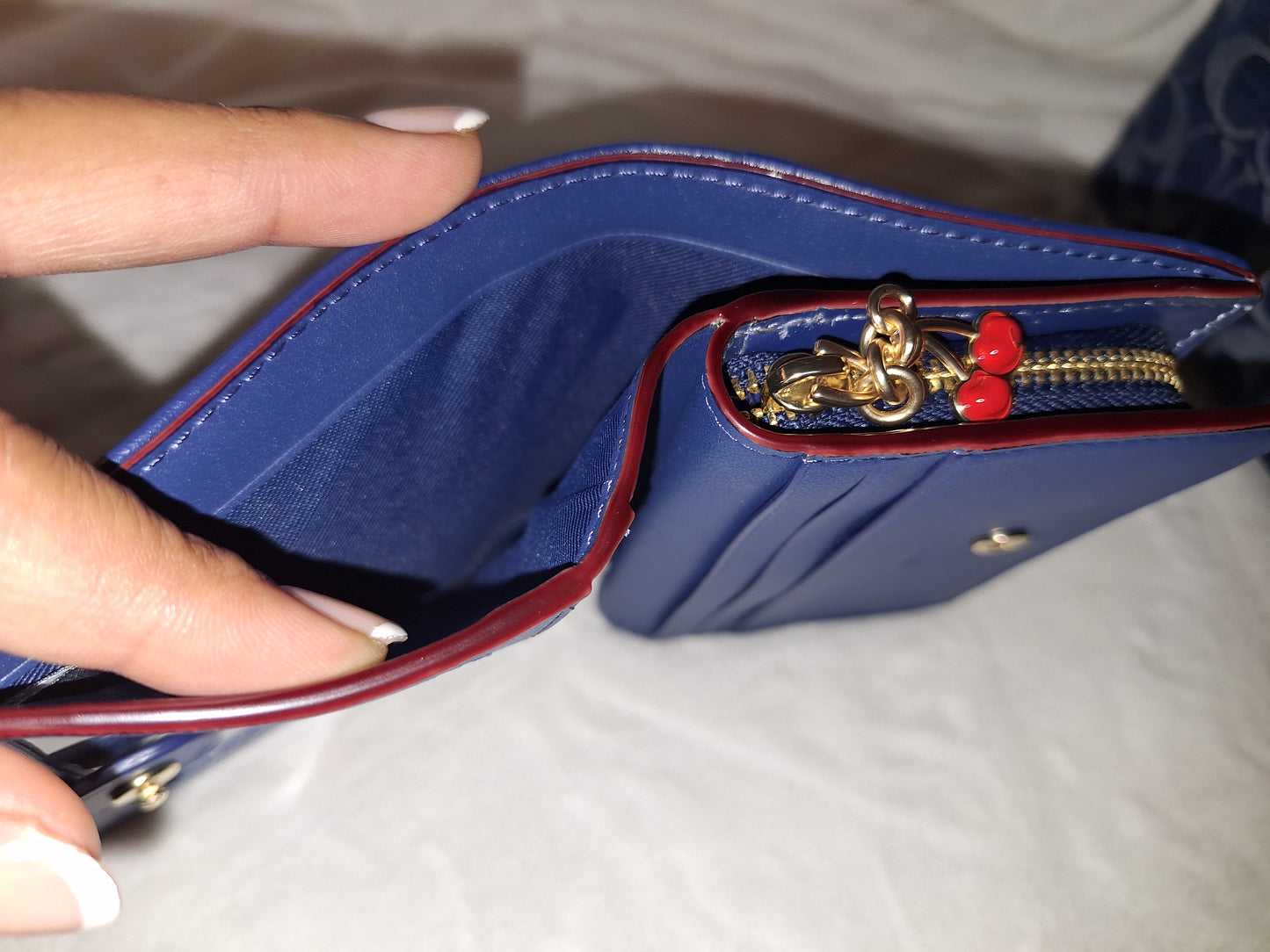 Coach Signature Denim Snap Wallet - NWT (Price Includes Shipping)