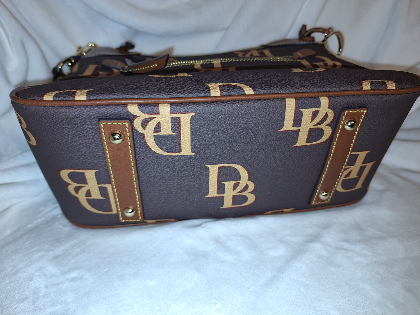 Dooney & Bourke Monogram Hobo & Matching Zip Card Case - Brown T'moro - NWT (Price Includes Shipping)