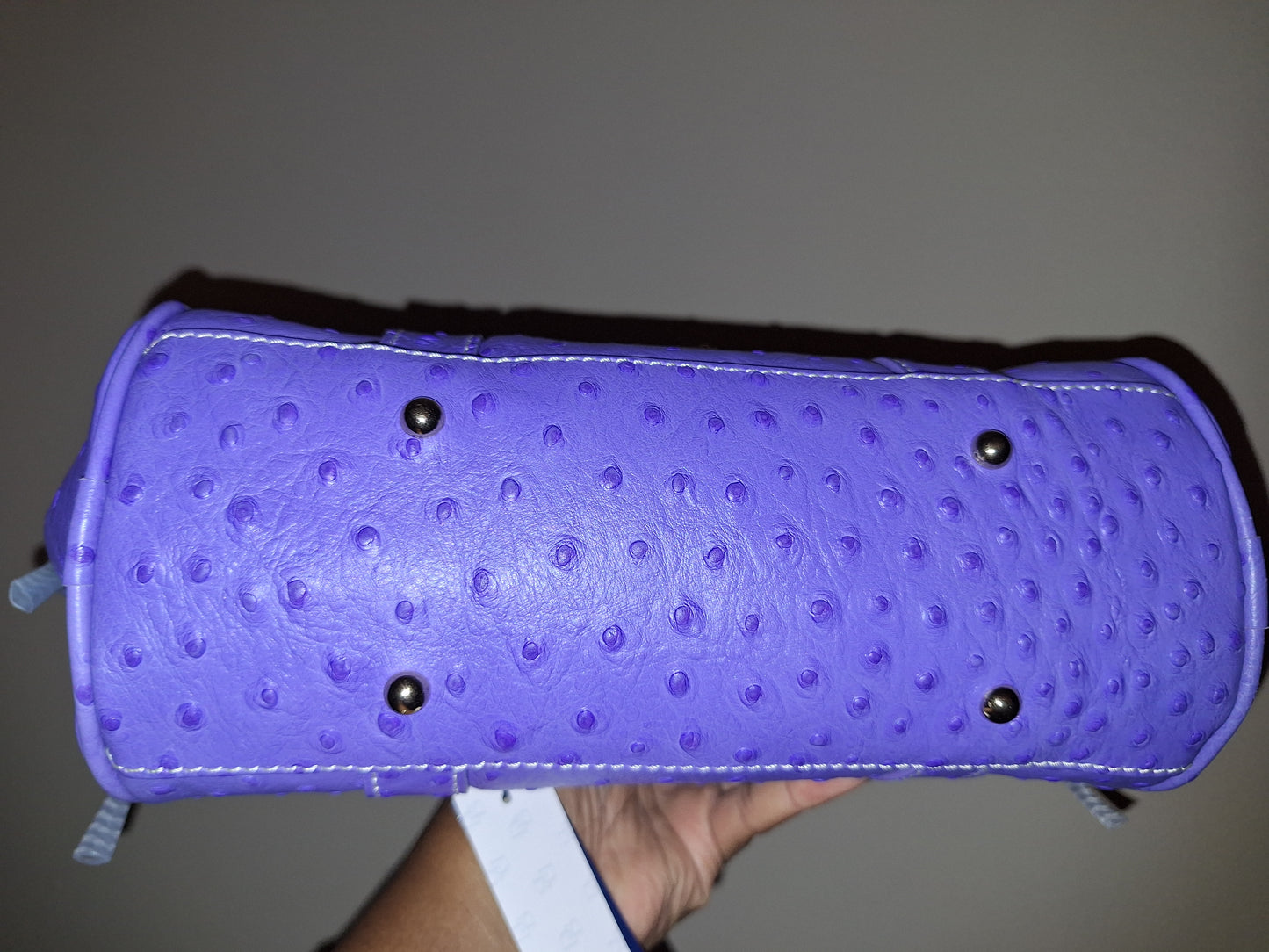 Dooney & Bourke Periwinkle Ostrich Satchel - NWT (Price Includes Shipping)