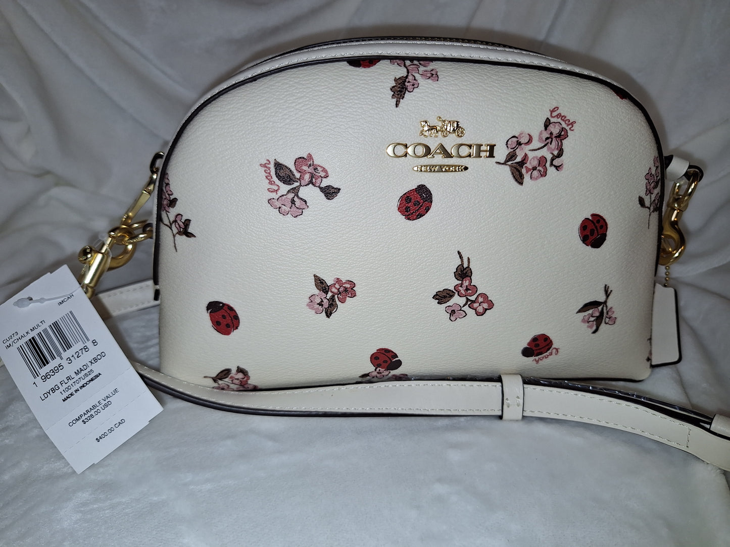 Coach Madi Crossbody - Ladybug Floral - NWT (Price Includes Shipping)