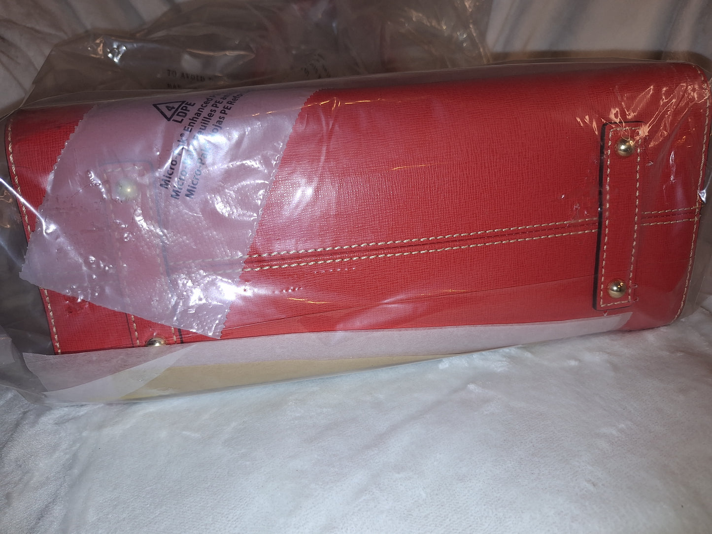 Dooney & Bourke Saffiano Cameron Satchel - Tomato - NWT (Price Includes Shipping)