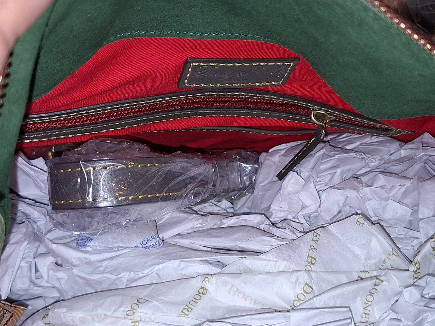 Dooney & Bourke Florentine Leather Satchel - Charcoal - NWT (Price Includes Shipping)