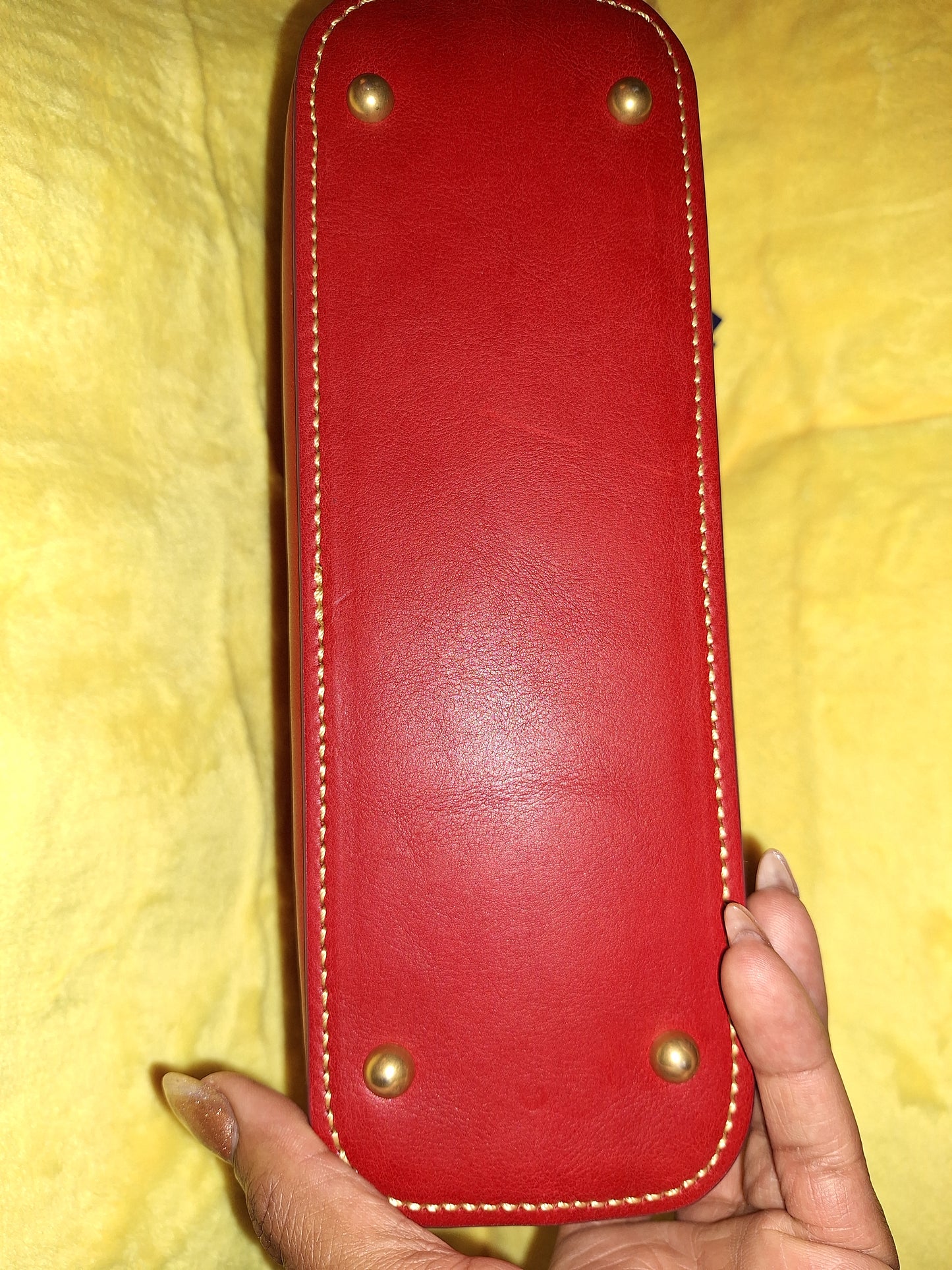 Dooney & Bourke Florentine Leather Baguette - Red - NWT (Price Includes Shipping)