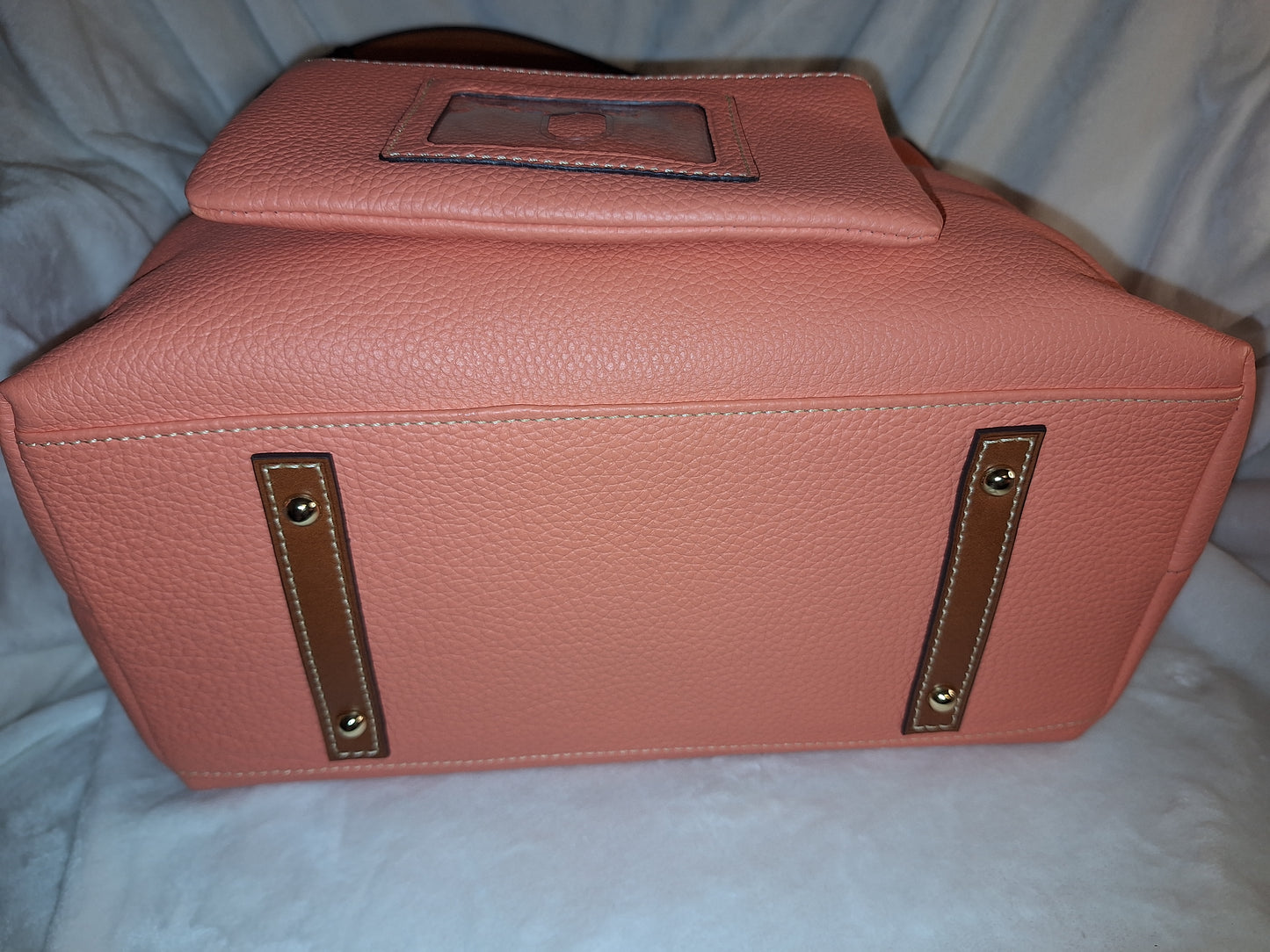 Dooney & Bourke Logo Lock Shoulder Bag Set - Coral - NWT (Price Includes Shipping)