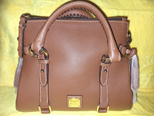 Dooney & Bourke Sorrento Satchel - Brown - NWT (Price Includes Shipping)