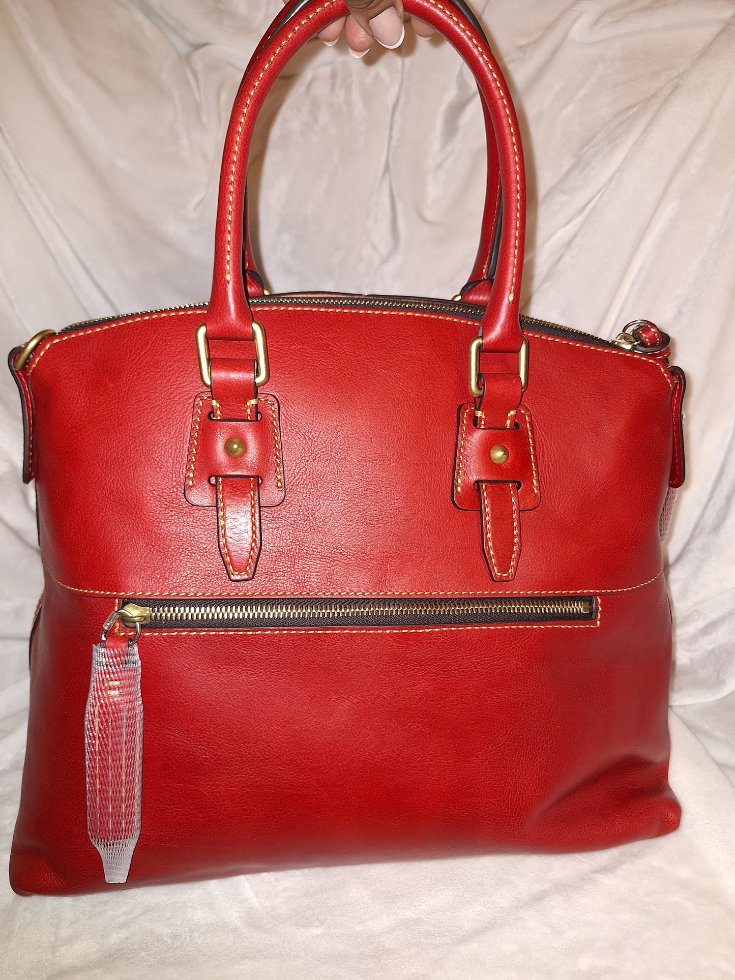 Dooney & Bourke Florentine Clayton Satchel - Red - NWT (Price Includes Shipping)