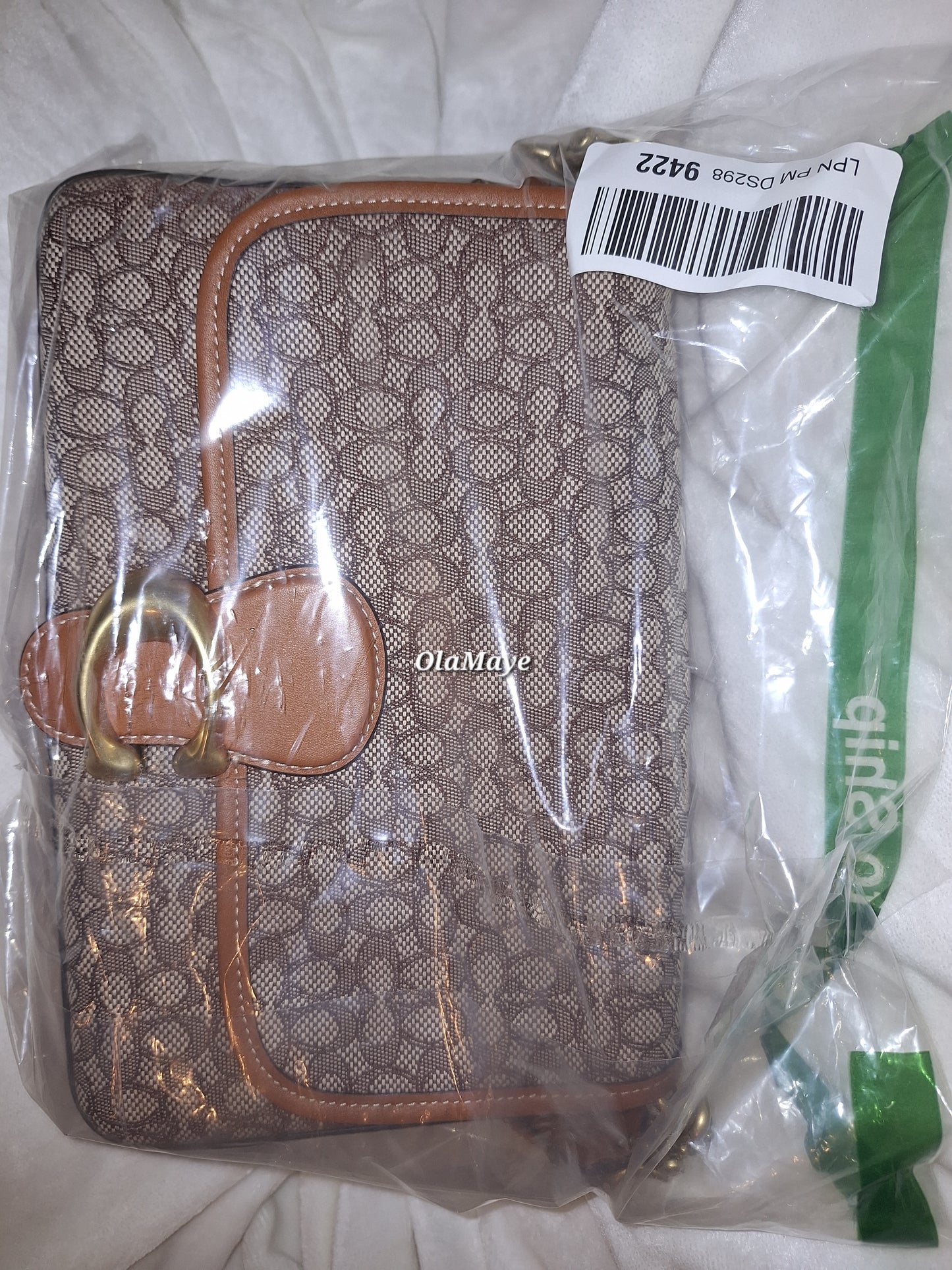 Coach Soft Tabby - Burnished Amber, Brass & Signature Jacquard - NWT (Price Includes Shipping) Received from Amazon and never opened)