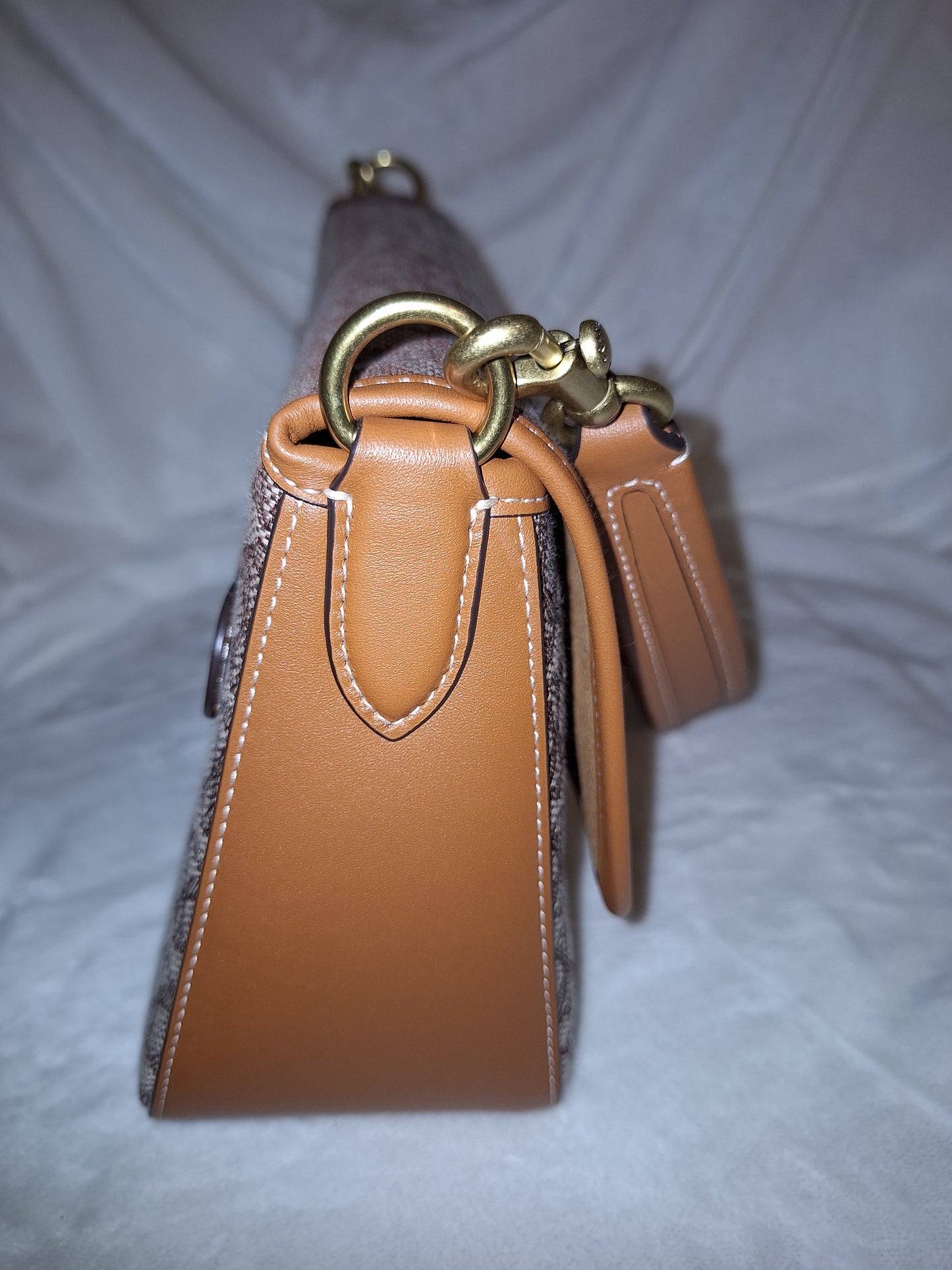 Coach Signature Jacquard Soft Tabby & Matching Wallet - Burnished Amber - NWT (Price Includes Shipping)