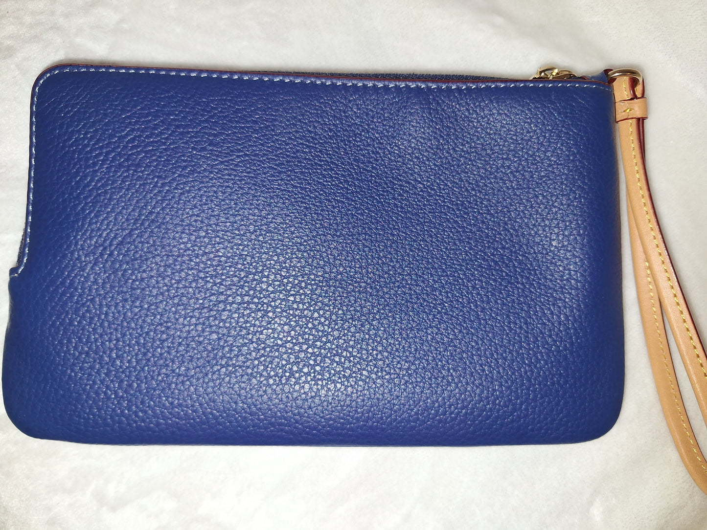 Coach Signature Denim Double Zip Wallet Wristlet - EUC - (Price Includes Shipping)