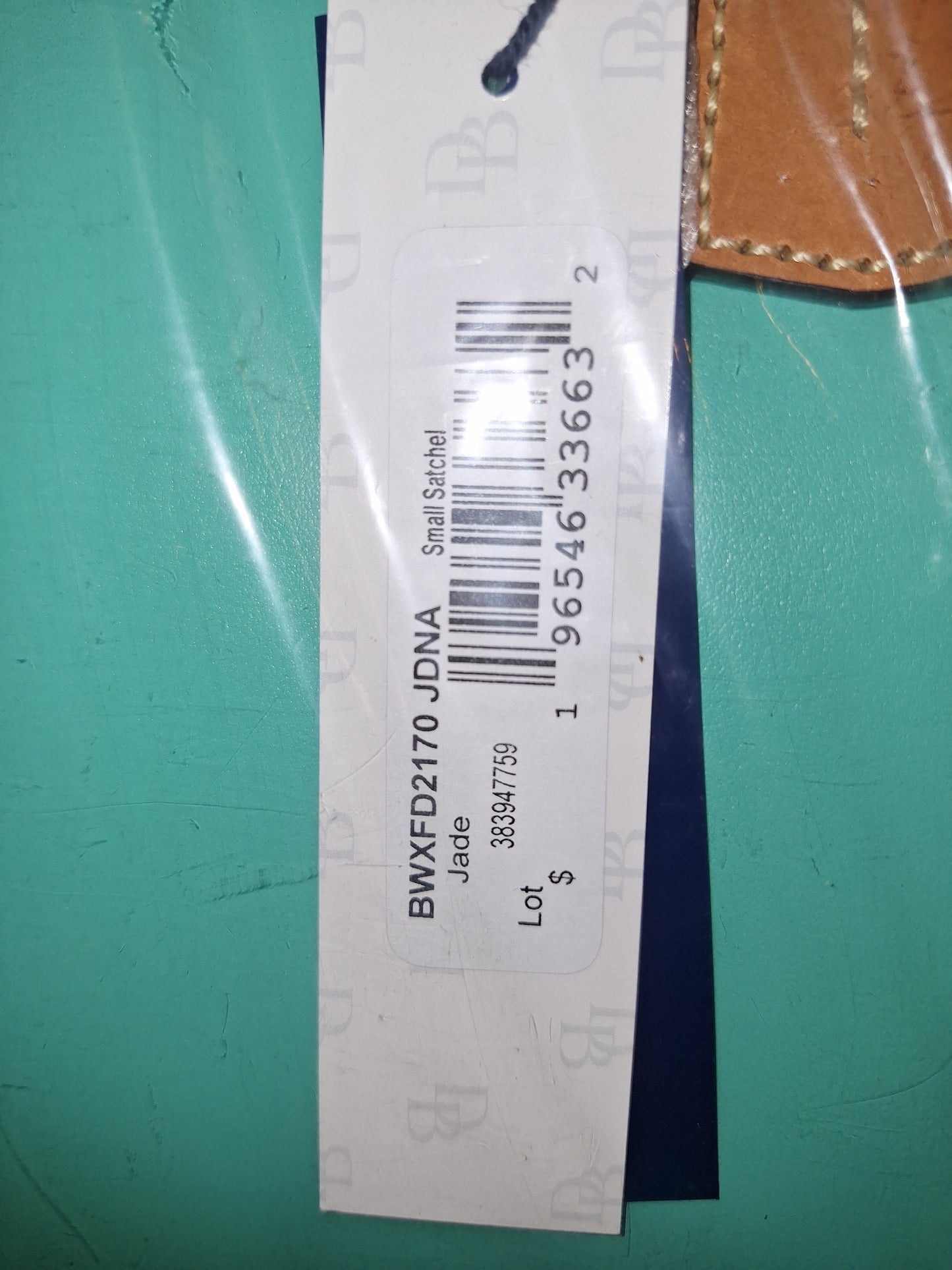 Dooney & Bourke Small Satchel - Jade - NWT (Price Includes Shipping)