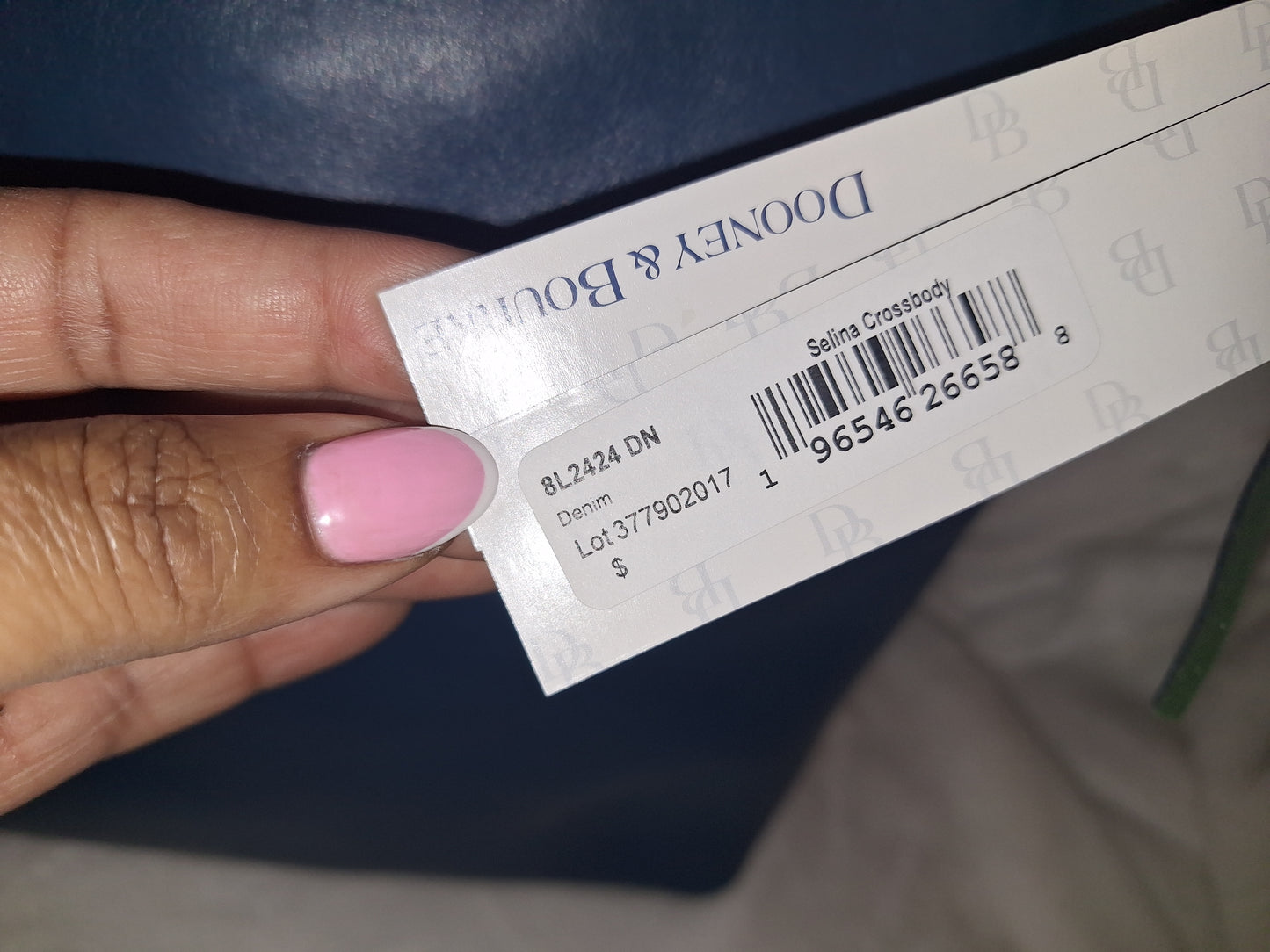 Dooney & Bourke Florentine Selina Crossbody - Denim - NWT (Price Includes Shipping)