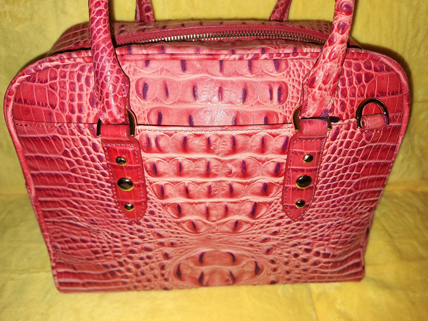 BRAHMIN Marissa Satchel - Cayenne Taos - NWT (Price Includes Shipping)