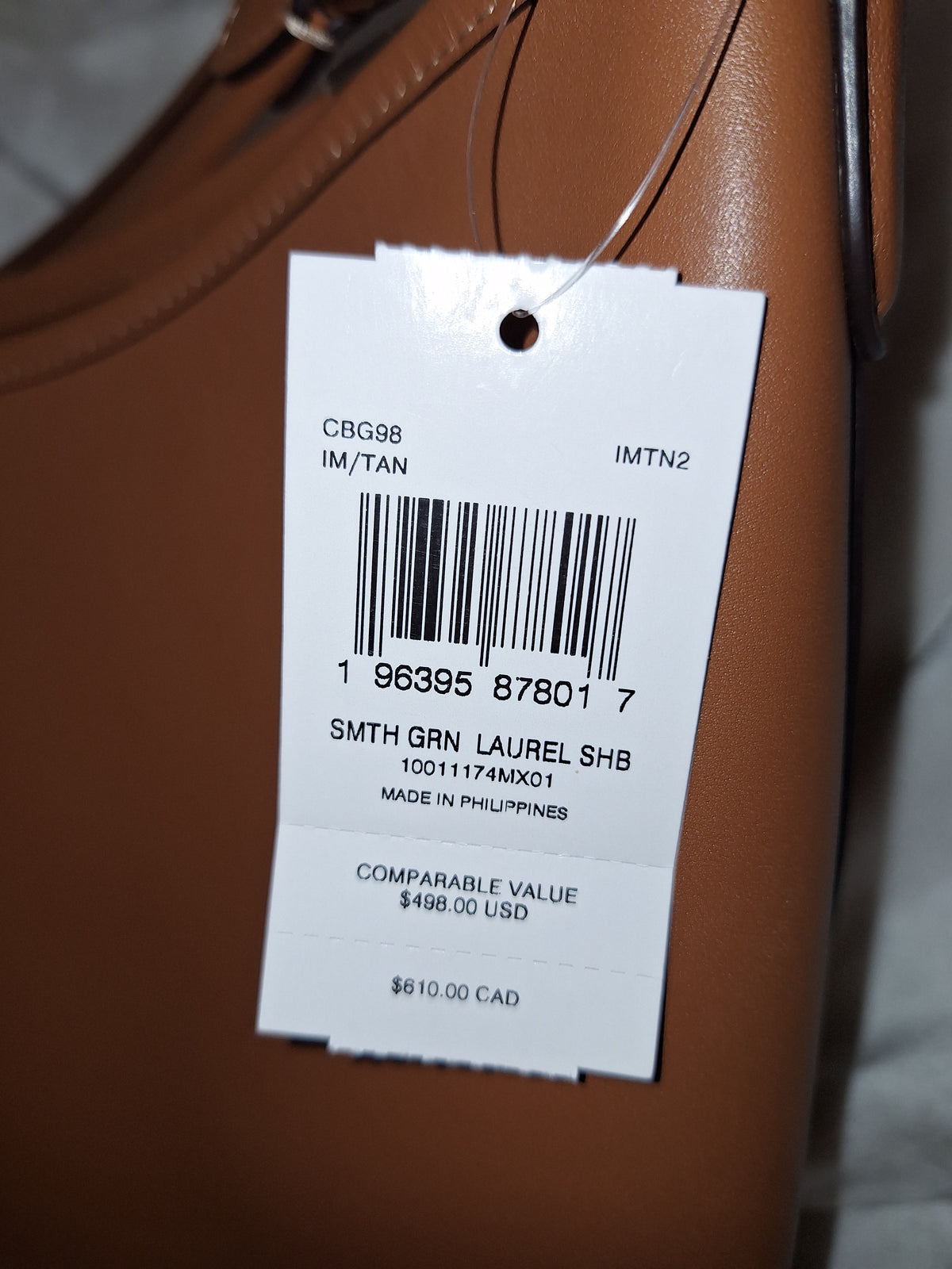 Coach Large Laurel - Tan - NWT (Price Includes Shipping)