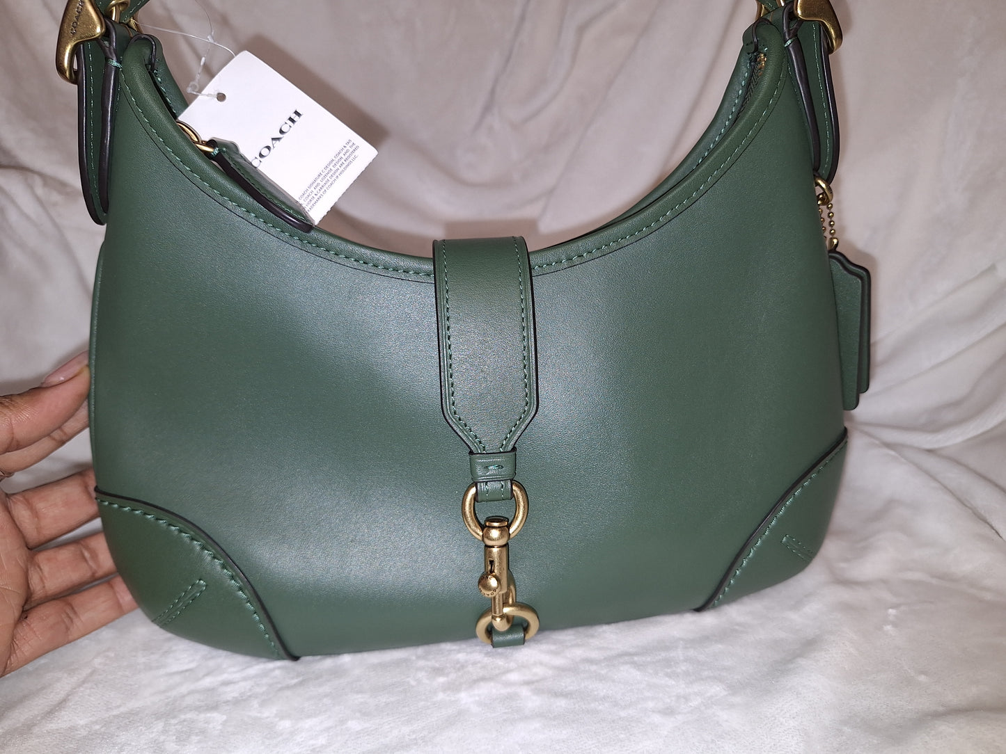 Coach Hamptons Hobo - Hunter Green - NWT (Price Includes Shipping)