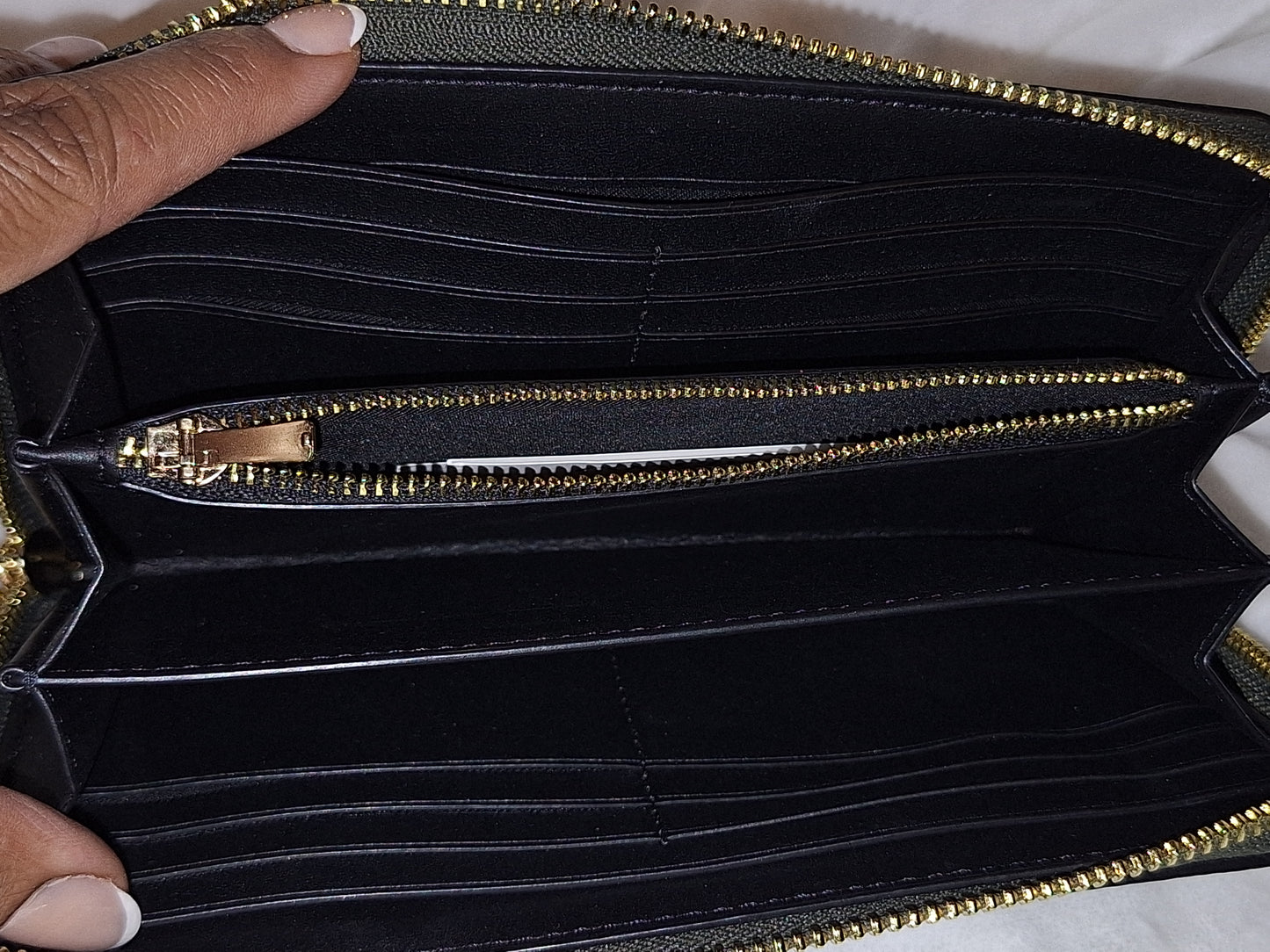 Coach Camouflage Long Zip Wallet/Wristlet - EUC (Price Includes Shipping)