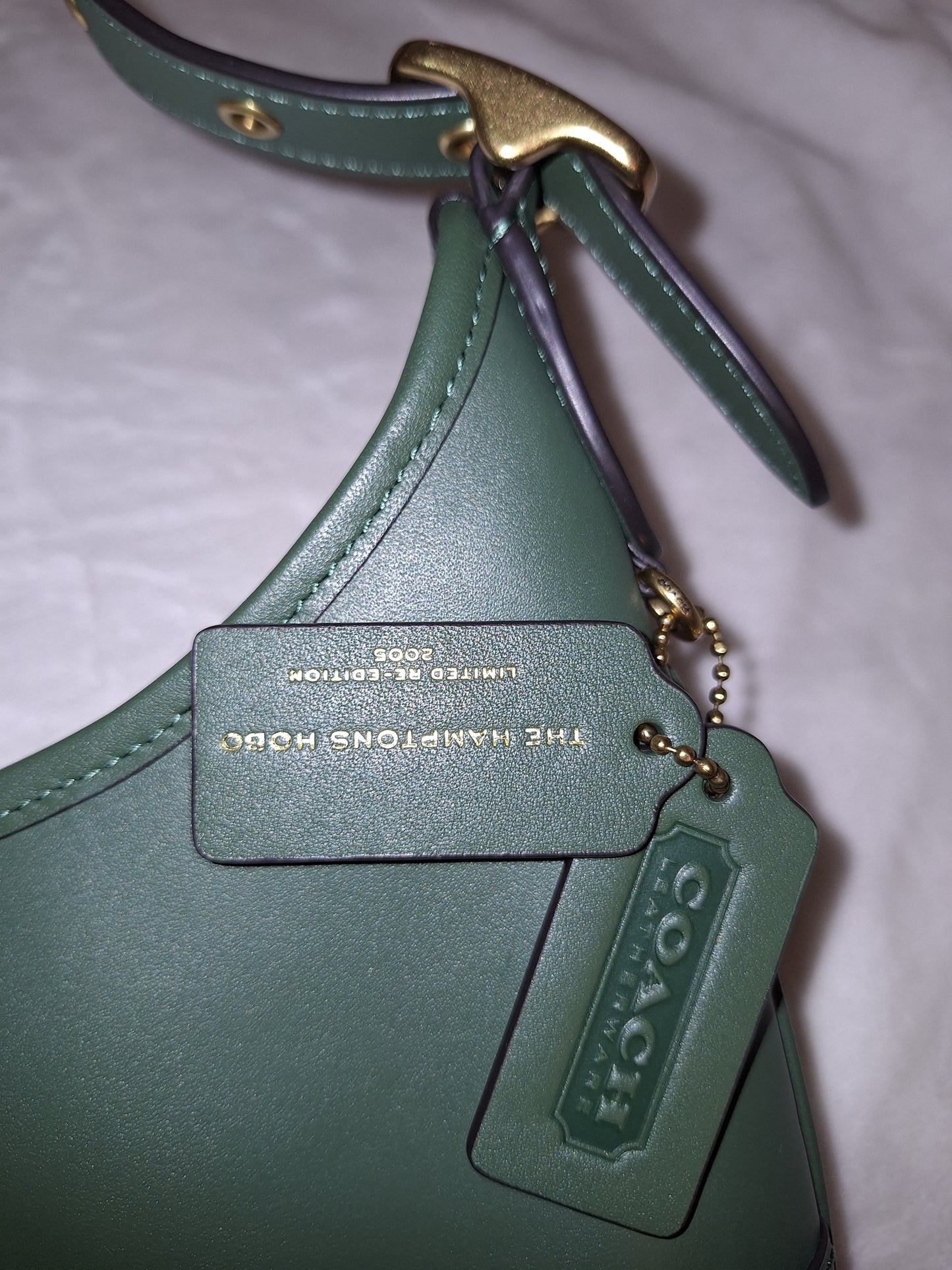 Coach Hamptons Hobo - Hunter Green - NWT (Price Includes Shipping)