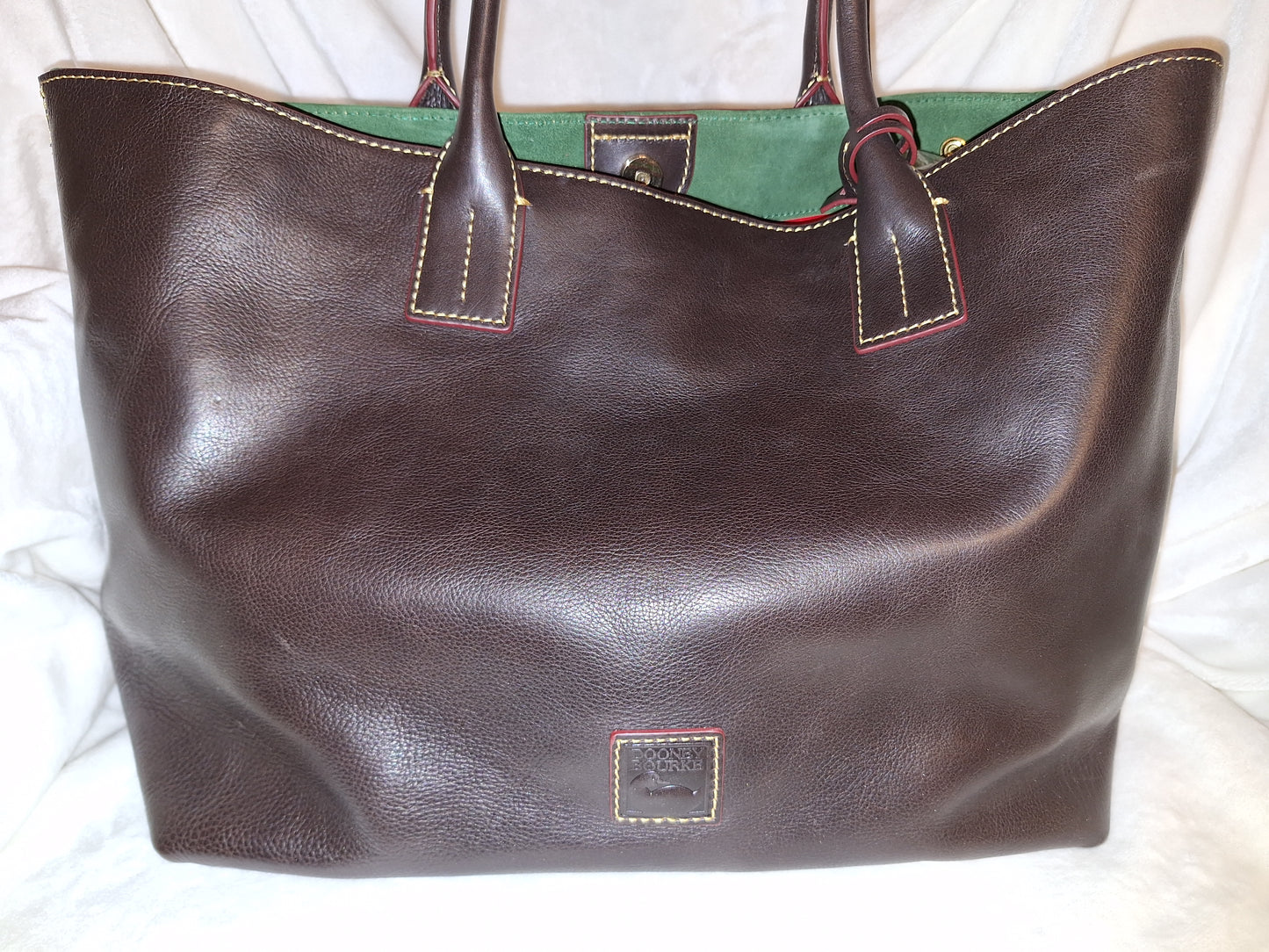 Dooney & Bourke Florentine Medium Russell - Brown T'moro  - EUC (Price Includes Shipping)