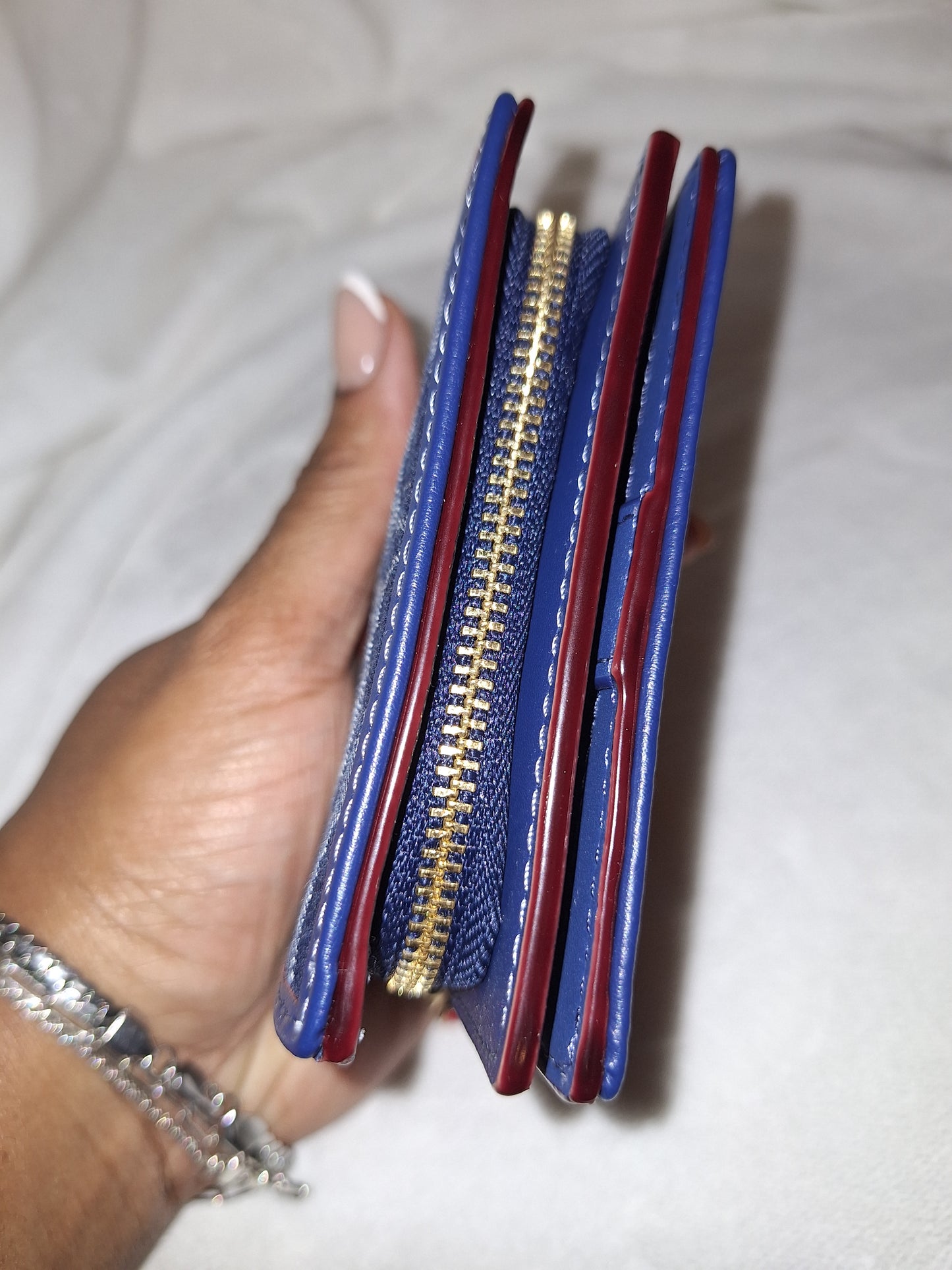 Coach Signature Denim Snap Wallet - NWT (Price Includes Shipping)