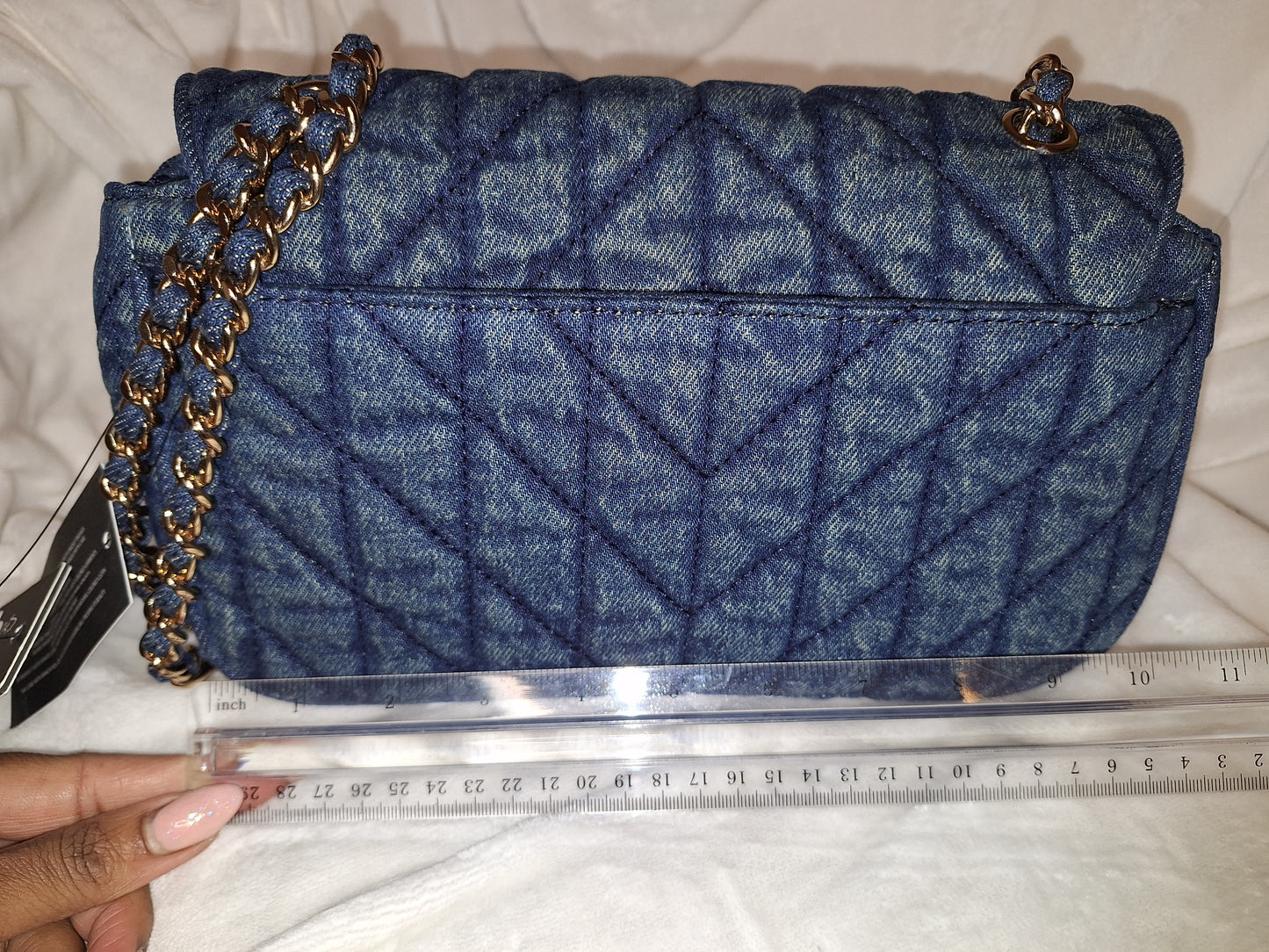 Karl Lagerfeld Agyness - Blue Denim - Regular Size - NWT (Price Includes Shipping)