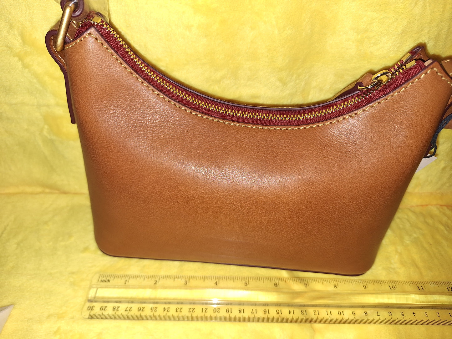 Dooney & Bourke Florentine Leather Baguette - Natural - NWT (Price Includes Shipping)