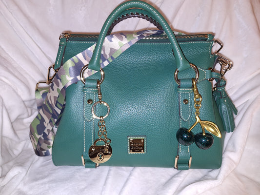 Dooney & Bourke Satchel - Kelly Green - NWT - (Sold As Pictured - Fully Dressed) (Price Includes Shipping)