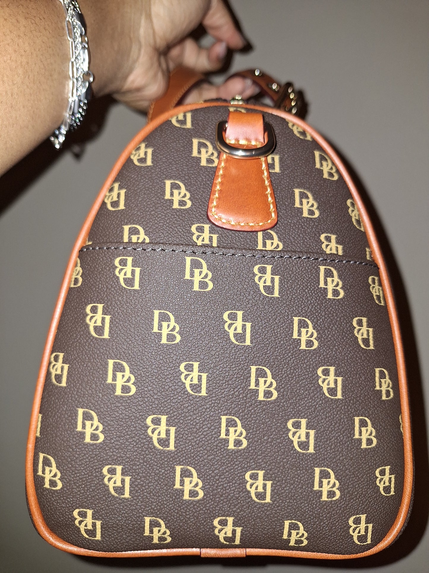 Dooney & Bourke Kendra Satchel - Gretta/Brown/Tan - NWT (Price Includes Shipping)