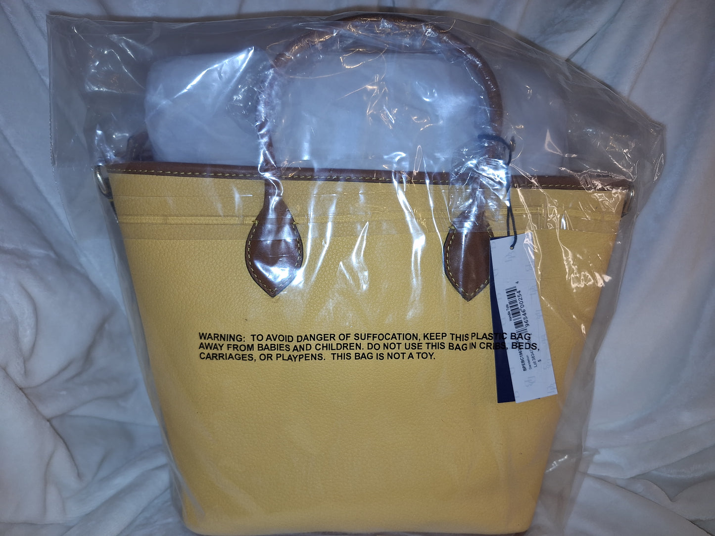 Dooney & Bourke Pebble Leather Top Handle Tote - Dandelion - NWT (Price Includes Shipping)