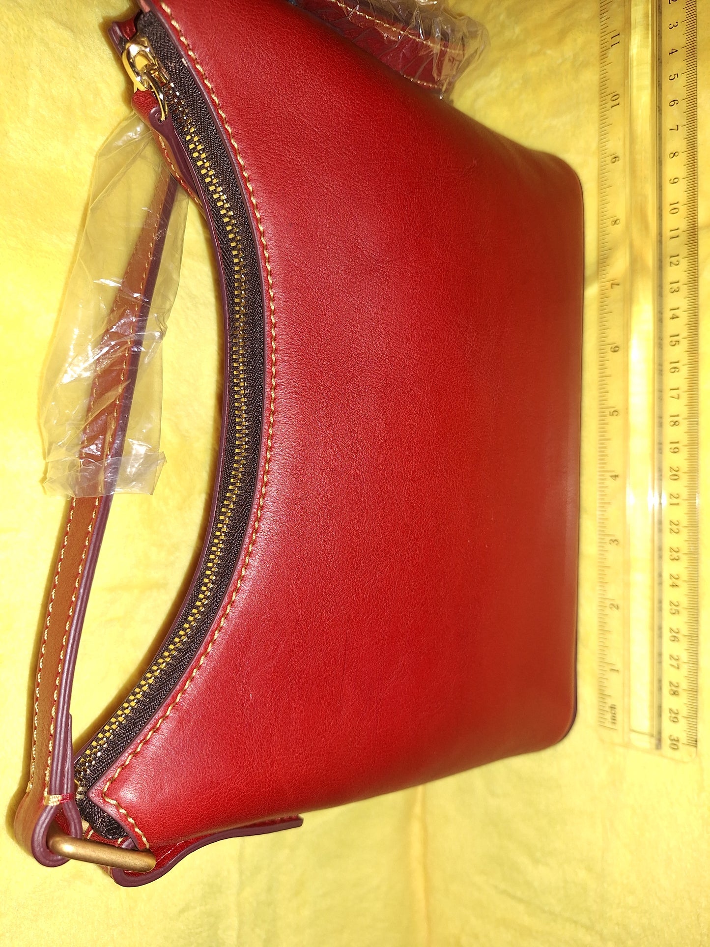 Dooney & Bourke Florentine Leather Baguette - Red - NWT (Price Includes Shipping)
