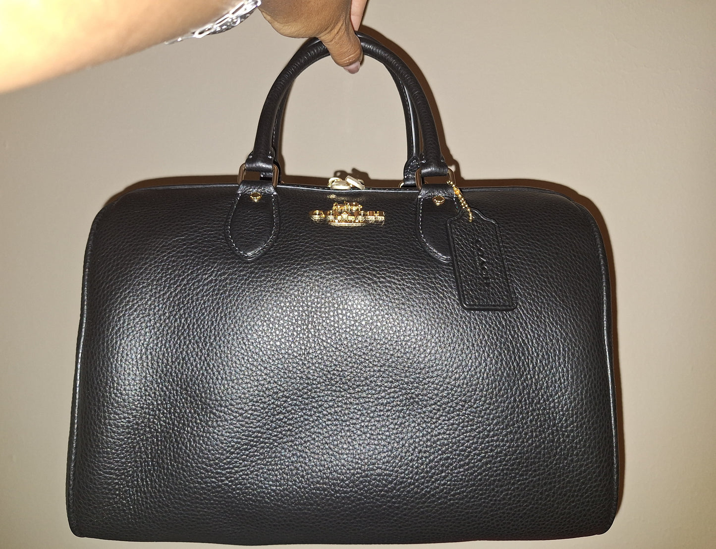Coach Large Rowan - Black - NWT (Price Includes Shipping)