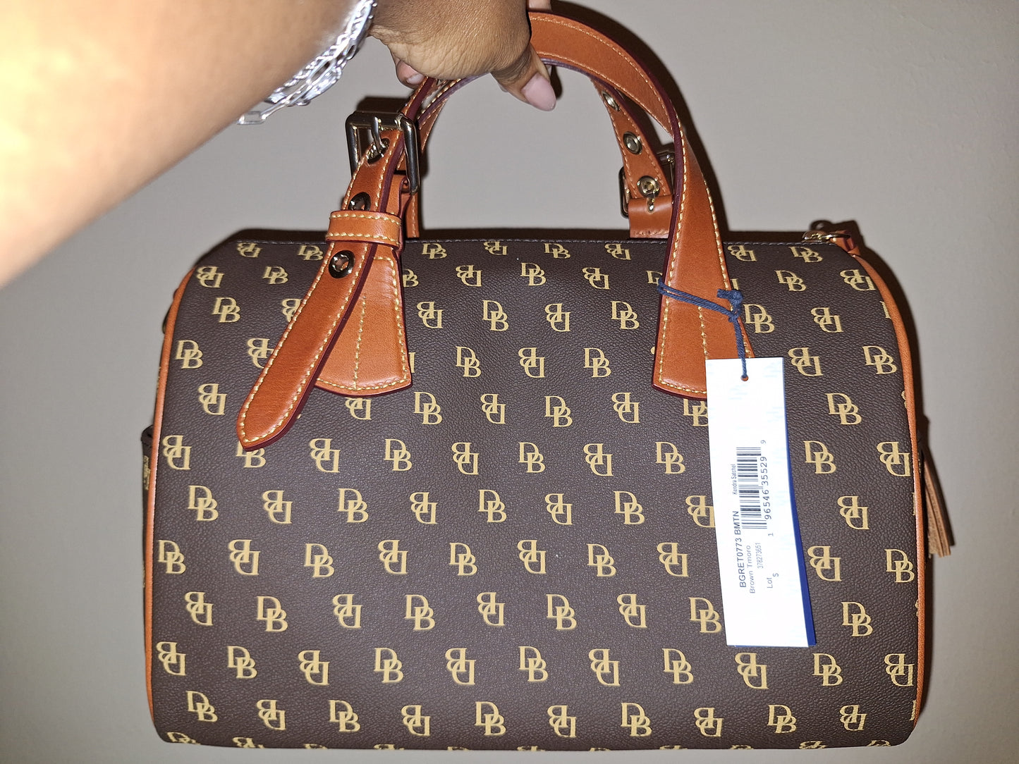 Dooney & Bourke Kendra Satchel - Gretta/Brown/Tan - NWT (Price Includes Shipping)